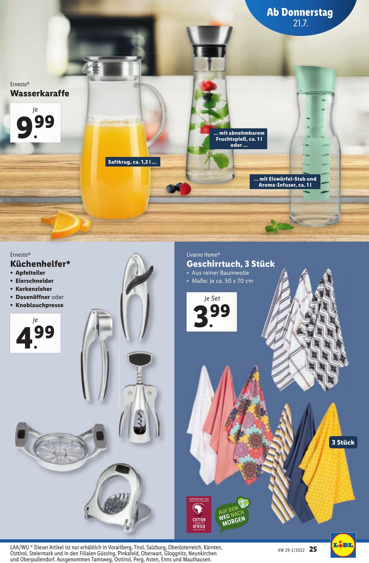 Prospekt Lidl 21.07.2022 - 27.07.2022