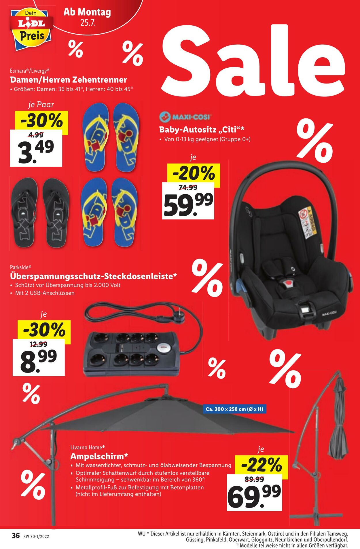 Prospekt Lidl 21.07.2022 - 27.07.2022