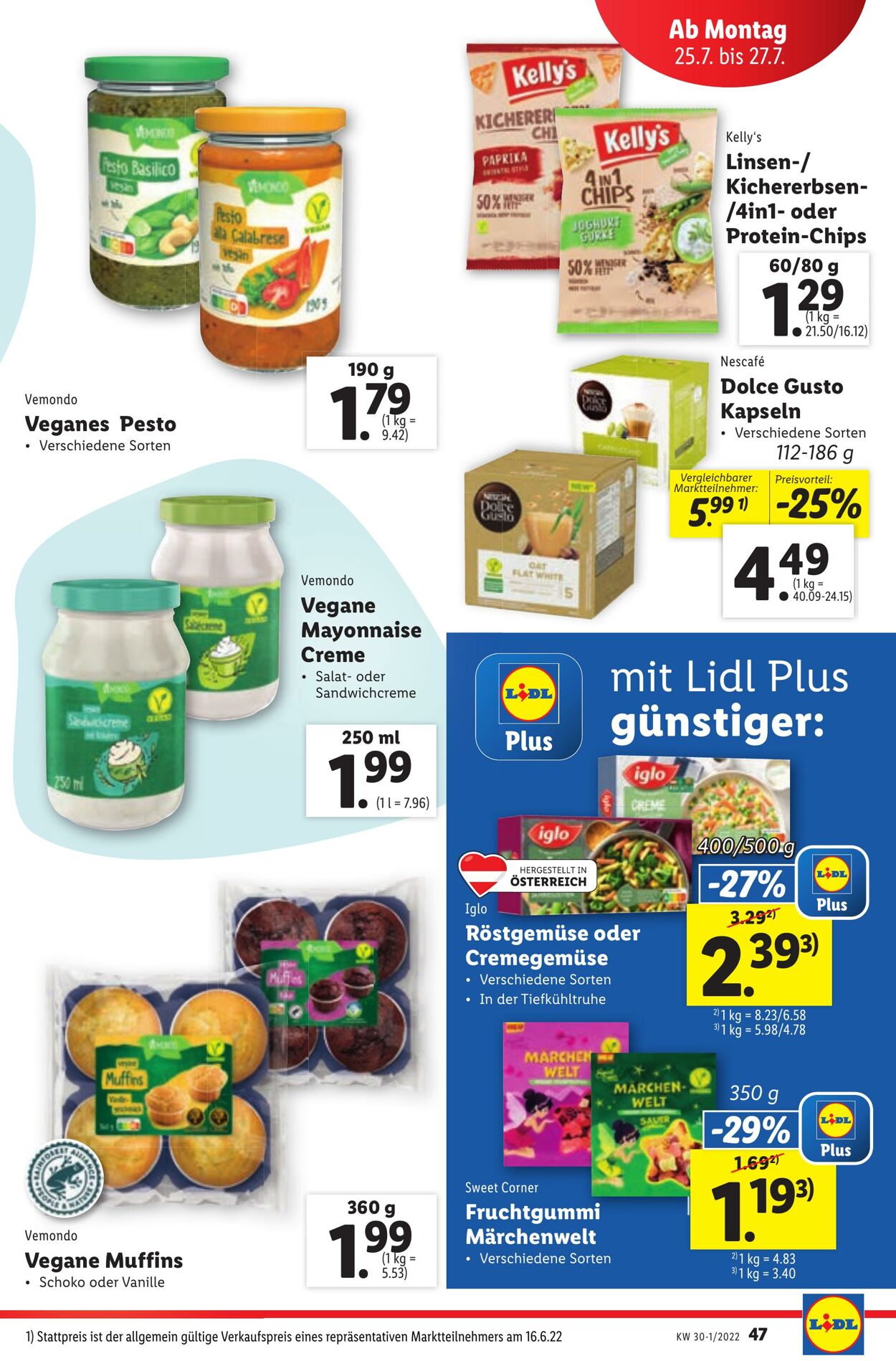 Prospekt Lidl 21.07.2022 - 27.07.2022