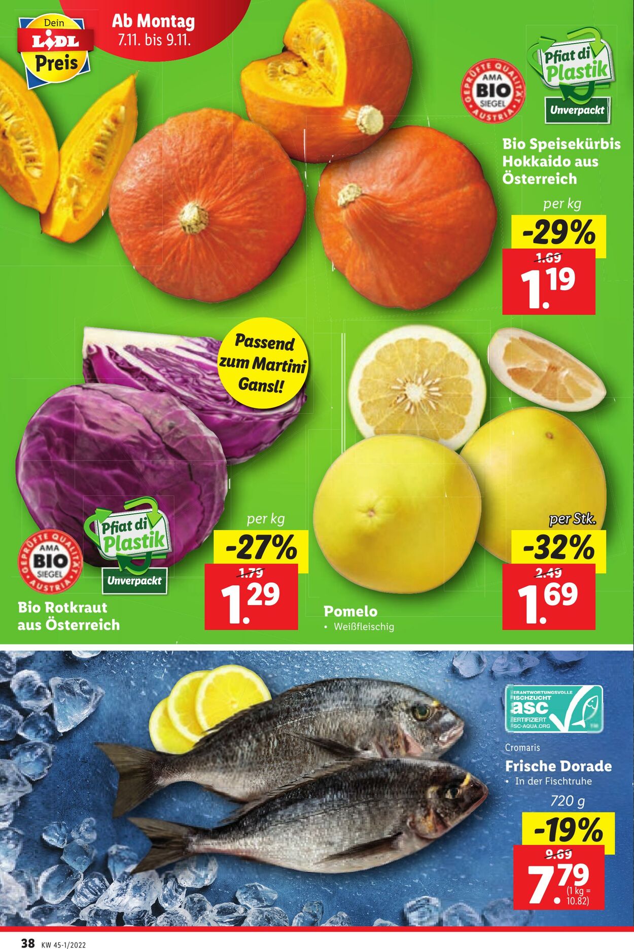 Prospekt Lidl 03.11.2022 - 09.11.2022