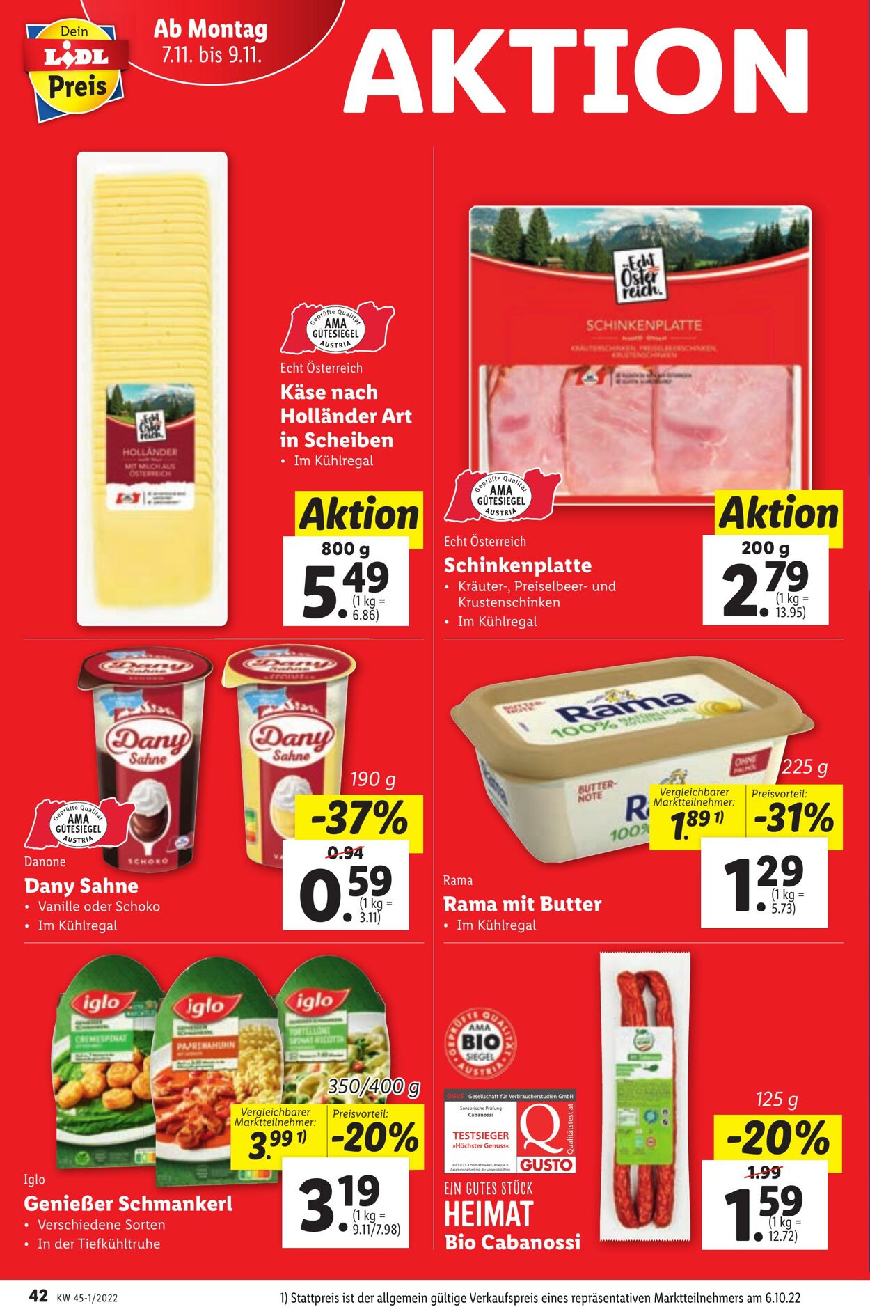 Prospekt Lidl 03.11.2022 - 09.11.2022