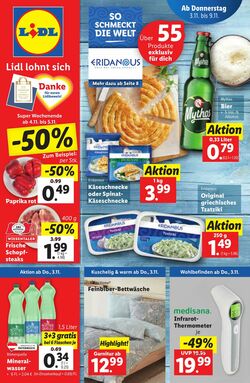 Prospekt Lidl 03.11.2022 - 09.11.2022