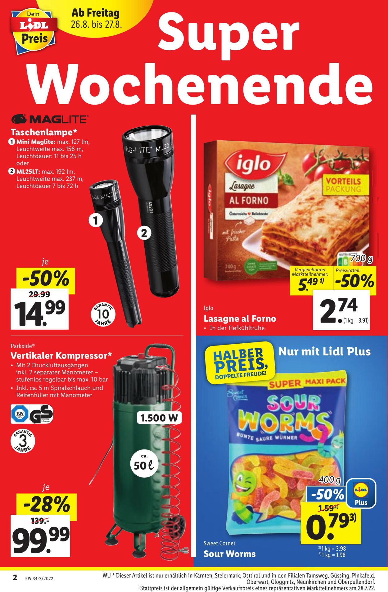 Prospekt Lidl 25.08.2022 - 31.08.2022