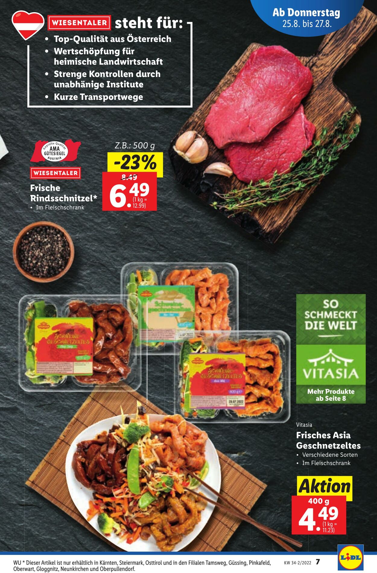 Prospekt Lidl 25.08.2022 - 31.08.2022