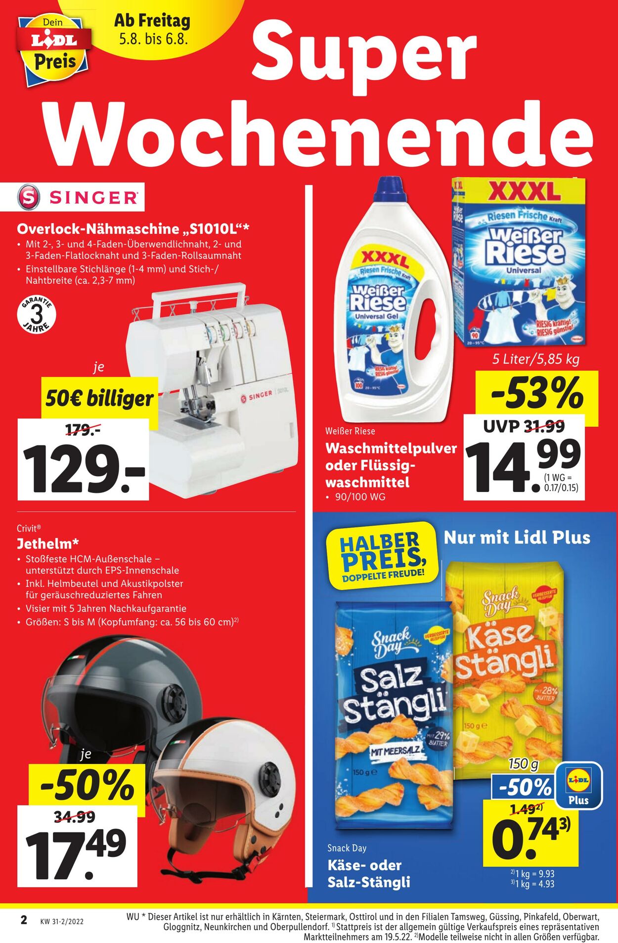 Prospekt Lidl 04.08.2022 - 10.08.2022