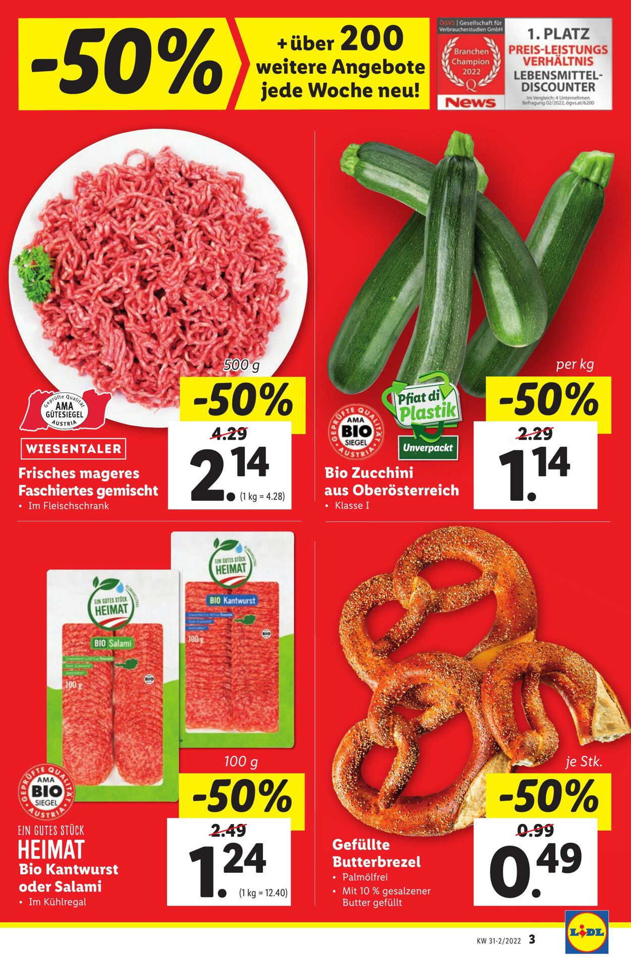 Prospekt Lidl 04.08.2022 - 10.08.2022