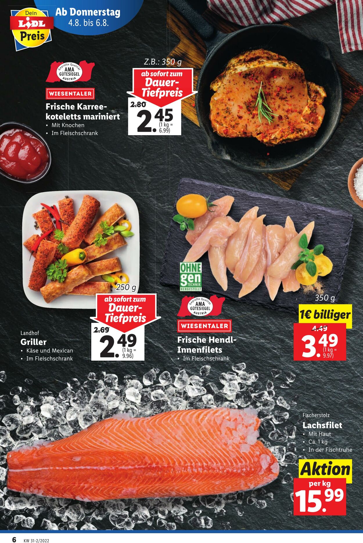 Prospekt Lidl 04.08.2022 - 10.08.2022