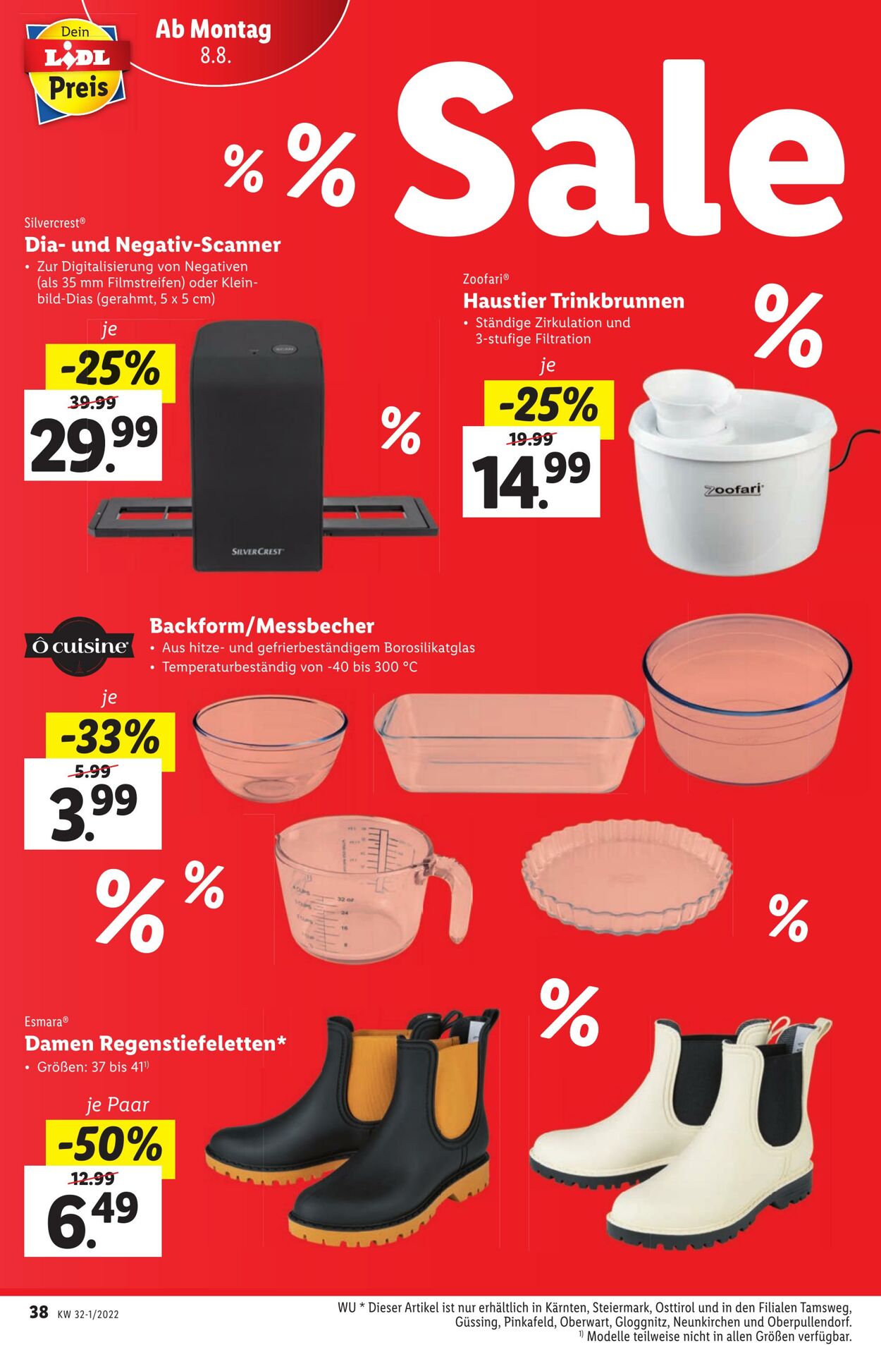 Prospekt Lidl 04.08.2022 - 10.08.2022