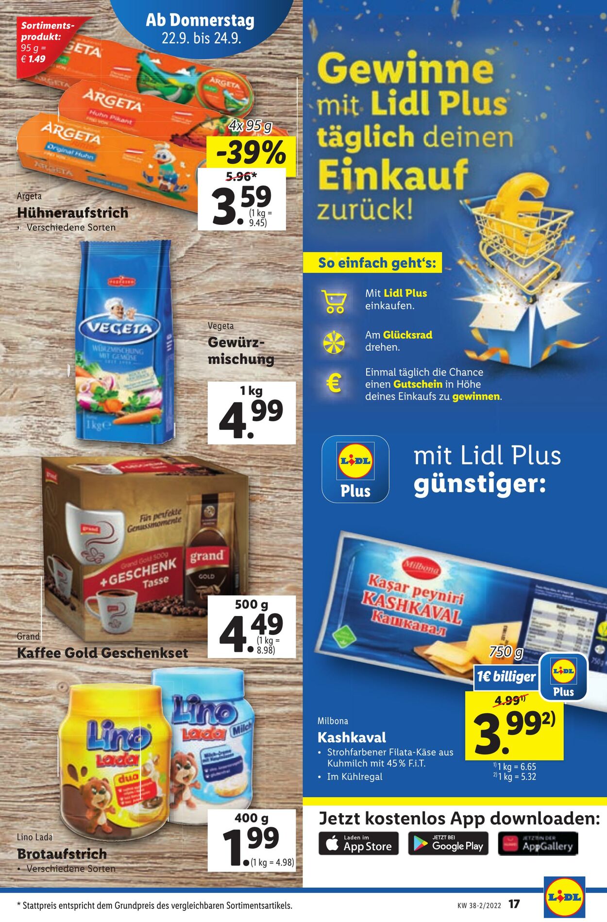 Prospekt Lidl 22.09.2022 - 28.09.2022