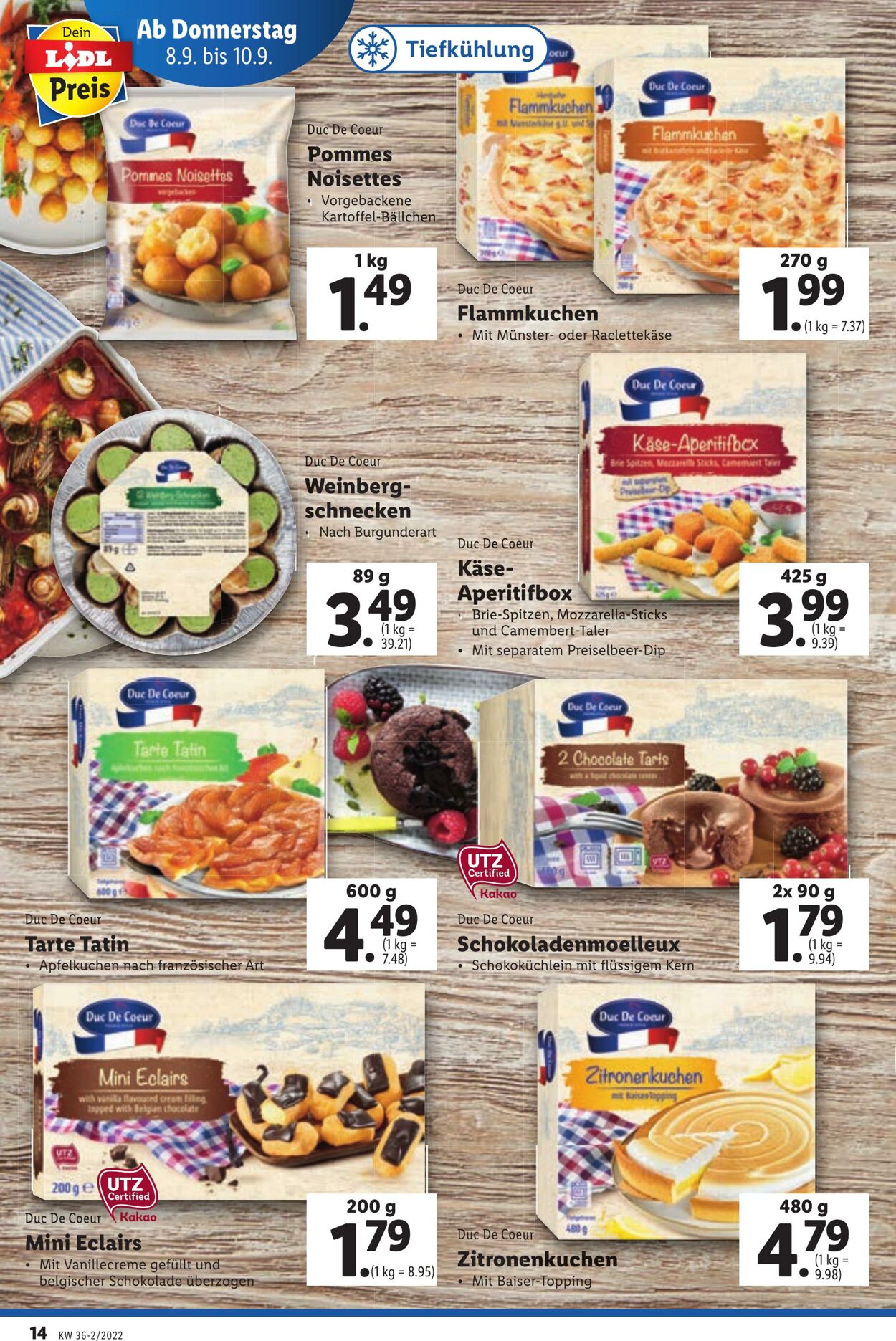 Prospekt Lidl 08.09.2022 - 14.09.2022