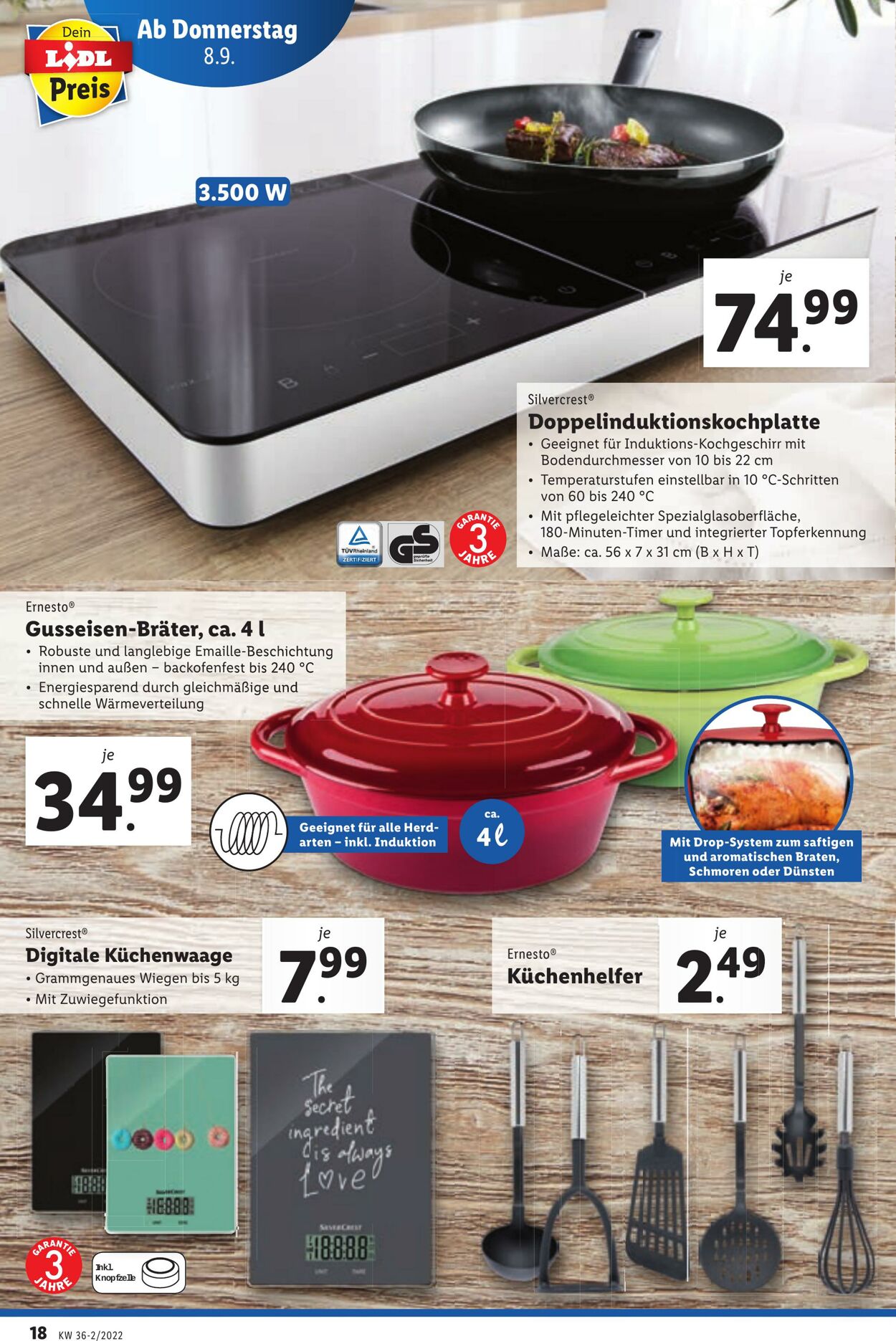 Prospekt Lidl 08.09.2022 - 14.09.2022