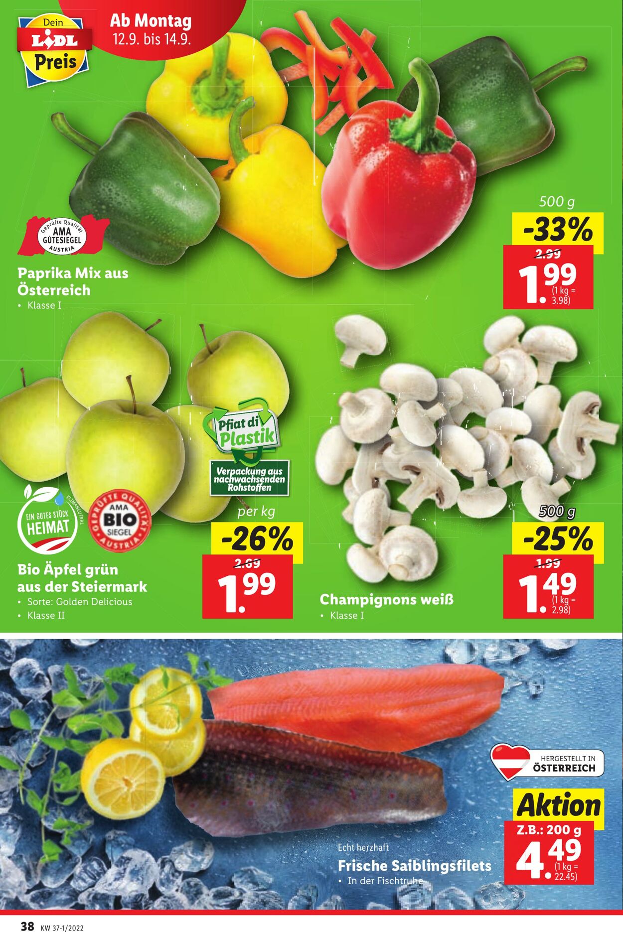 Prospekt Lidl 08.09.2022 - 14.09.2022