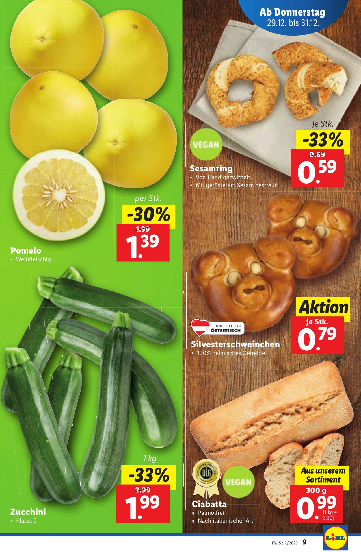 Prospekt Lidl 29.12.2022 - 03.01.2023