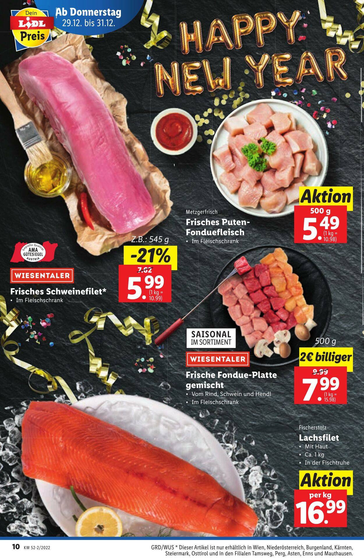 Prospekt Lidl 29.12.2022 - 03.01.2023