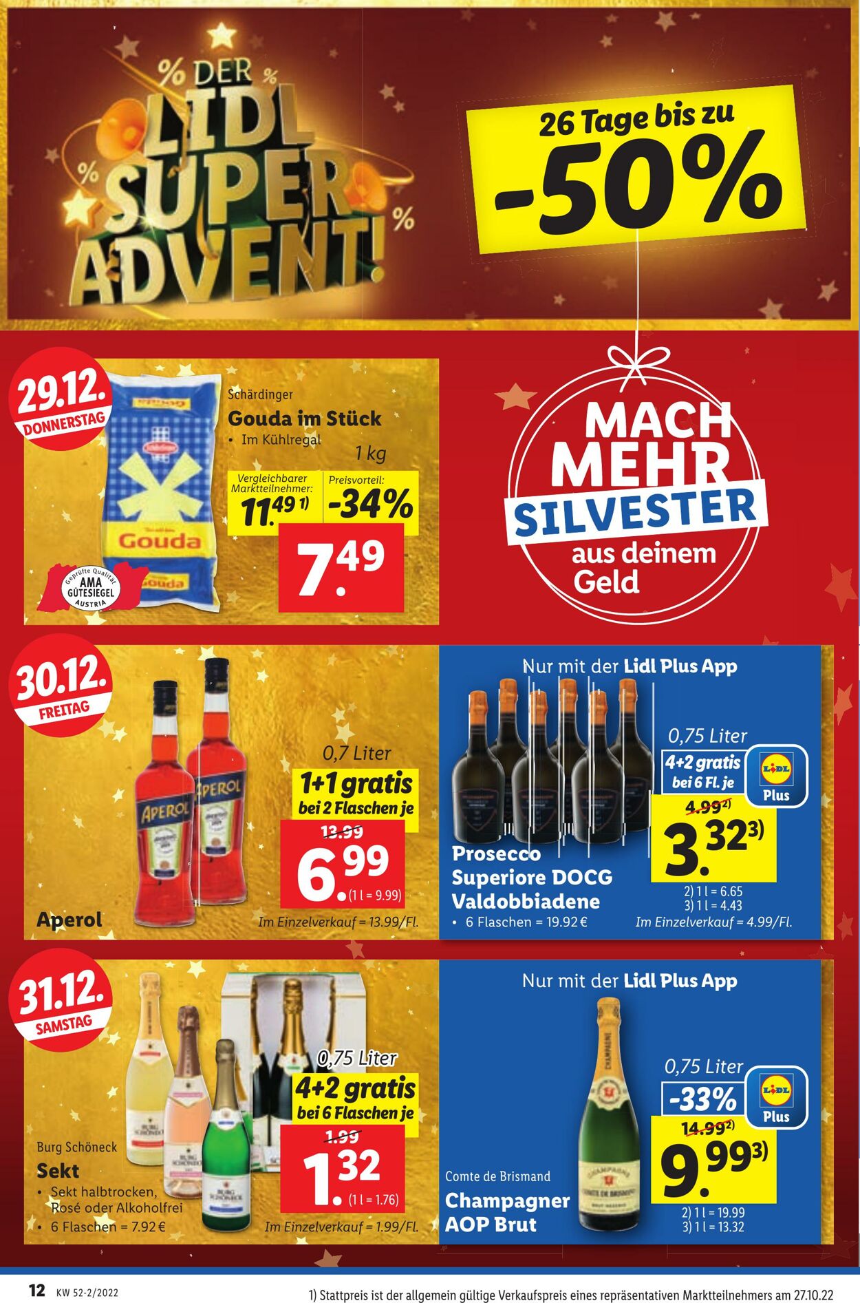 Prospekt Lidl 29.12.2022 - 03.01.2023