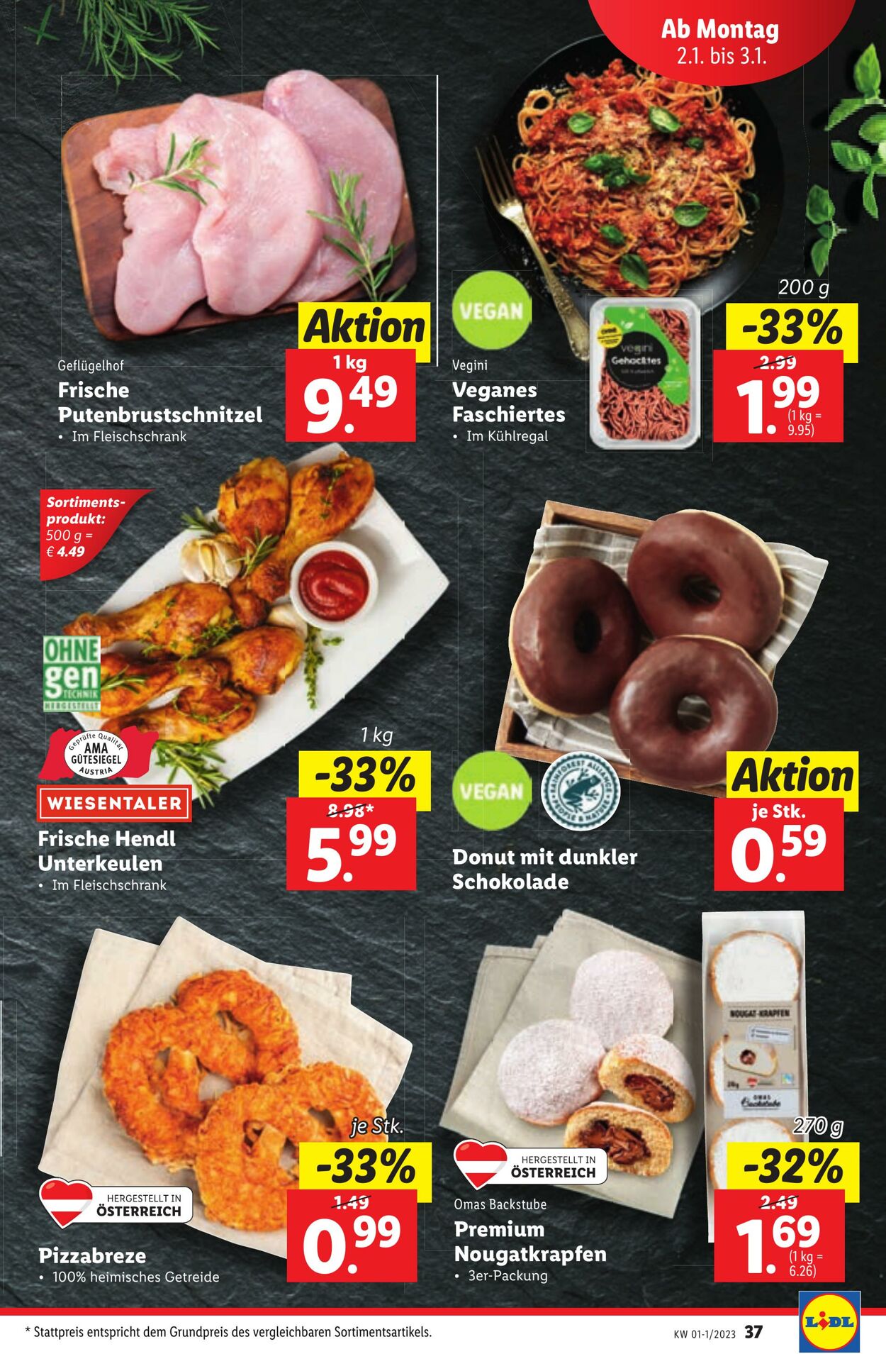 Prospekt Lidl 29.12.2022 - 03.01.2023