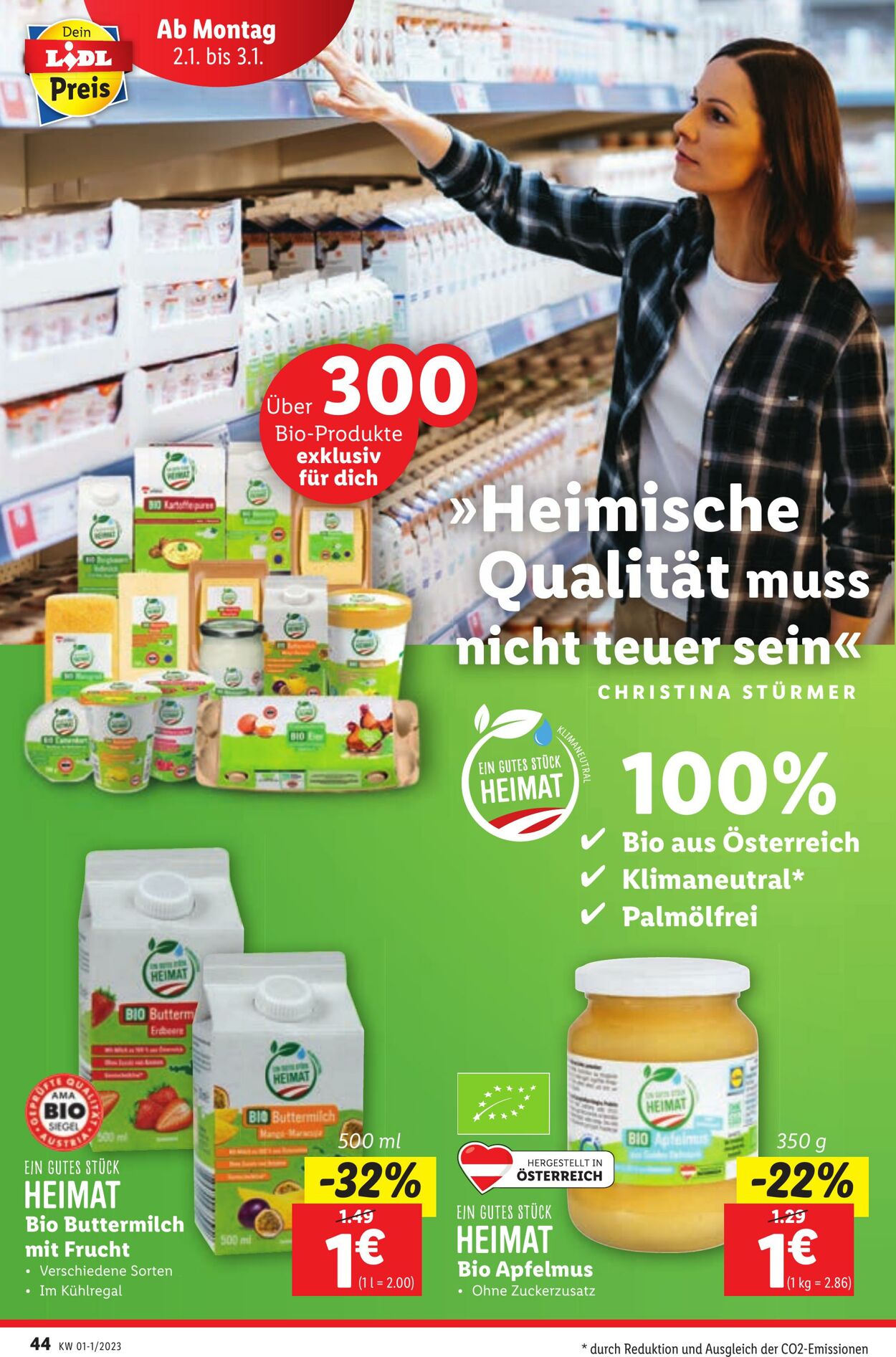 Prospekt Lidl 29.12.2022 - 03.01.2023