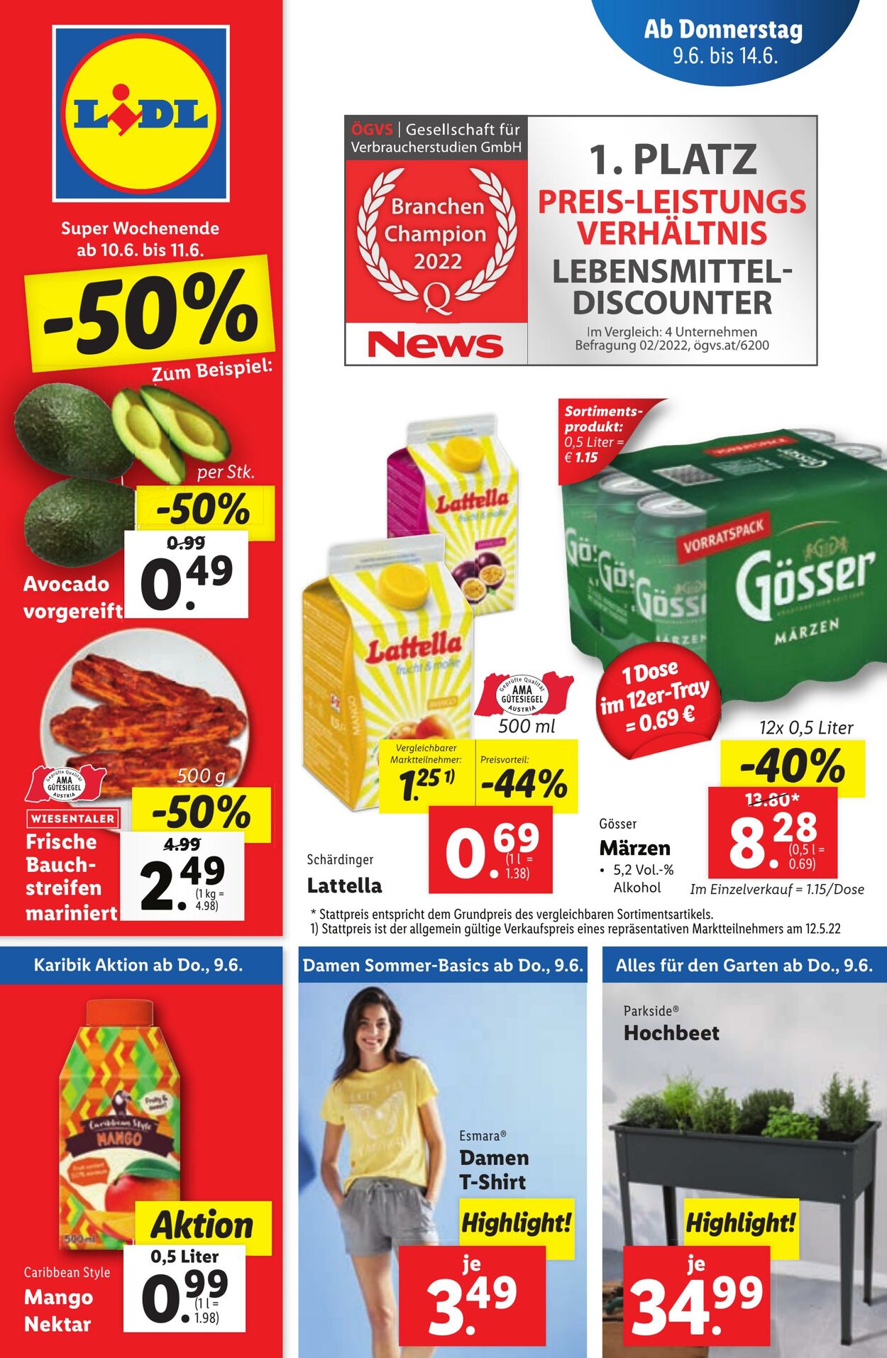 Prospekt Lidl 09.06.2022 - 14.06.2022