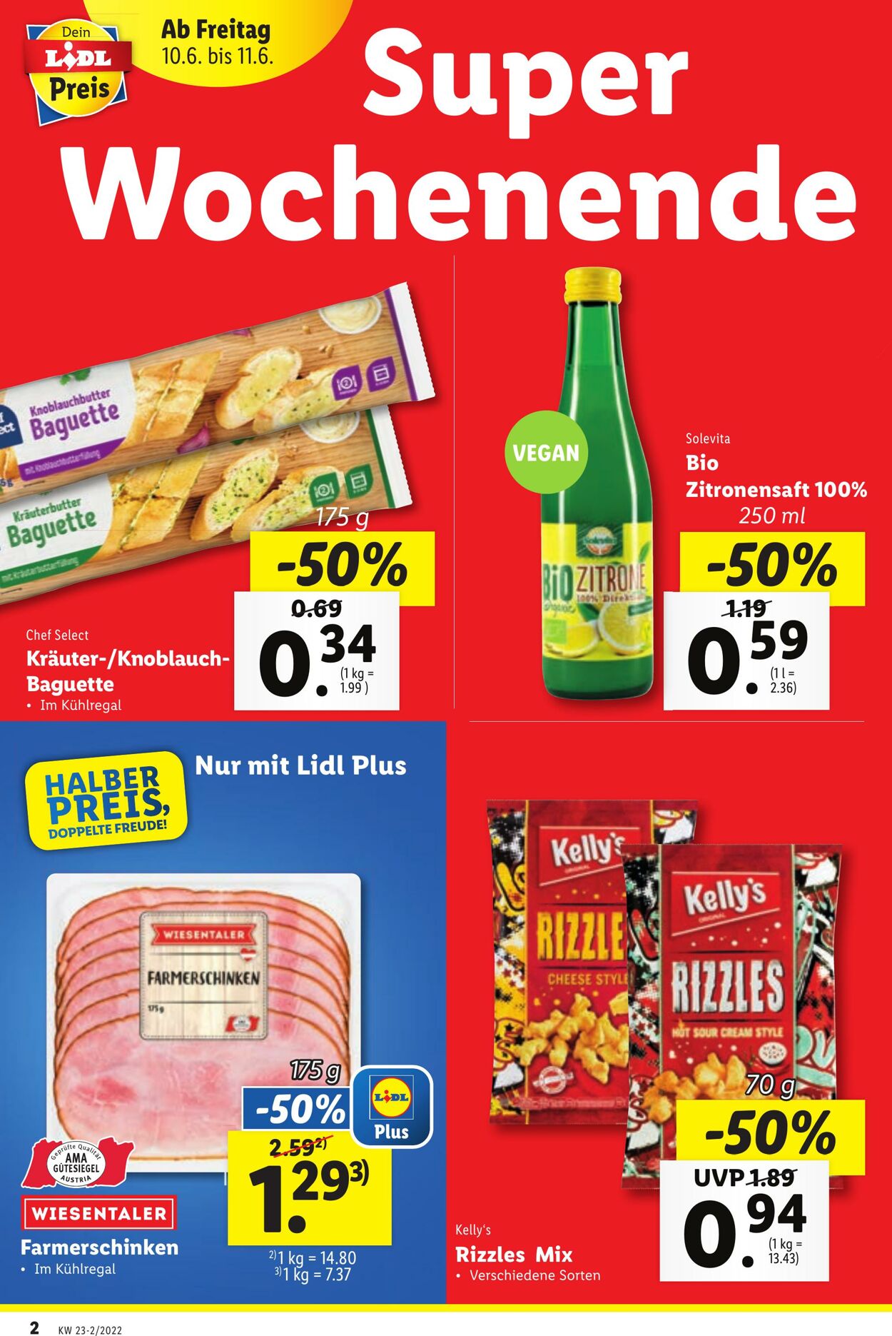 Prospekt Lidl 09.06.2022 - 14.06.2022