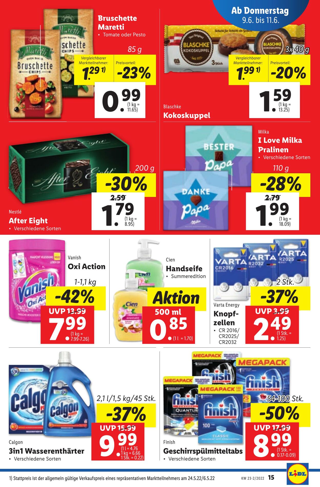 Prospekt Lidl 09.06.2022 - 14.06.2022