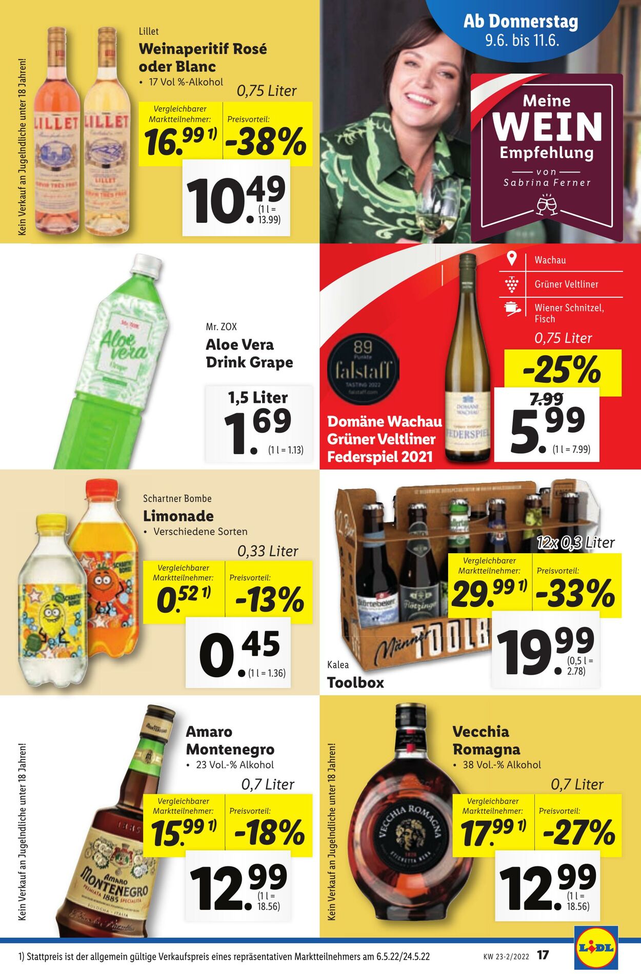 Prospekt Lidl 09.06.2022 - 14.06.2022