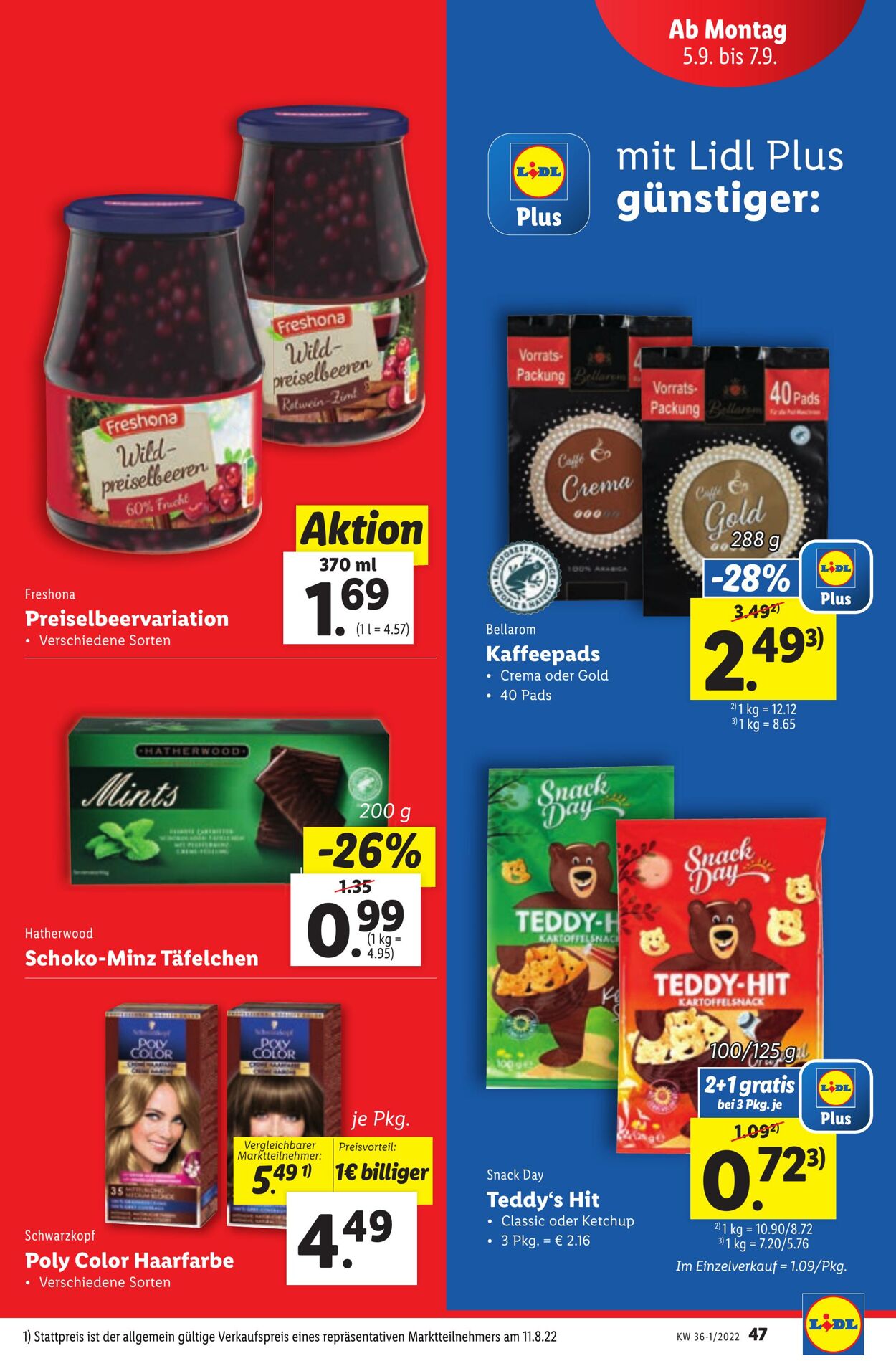 Prospekt Lidl 01.09.2022 - 07.09.2022