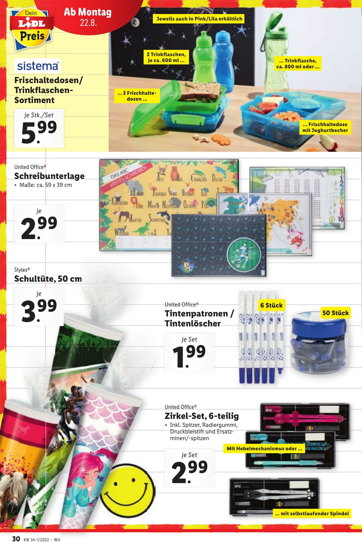 Prospekt Lidl 18.08.2022 - 24.08.2022