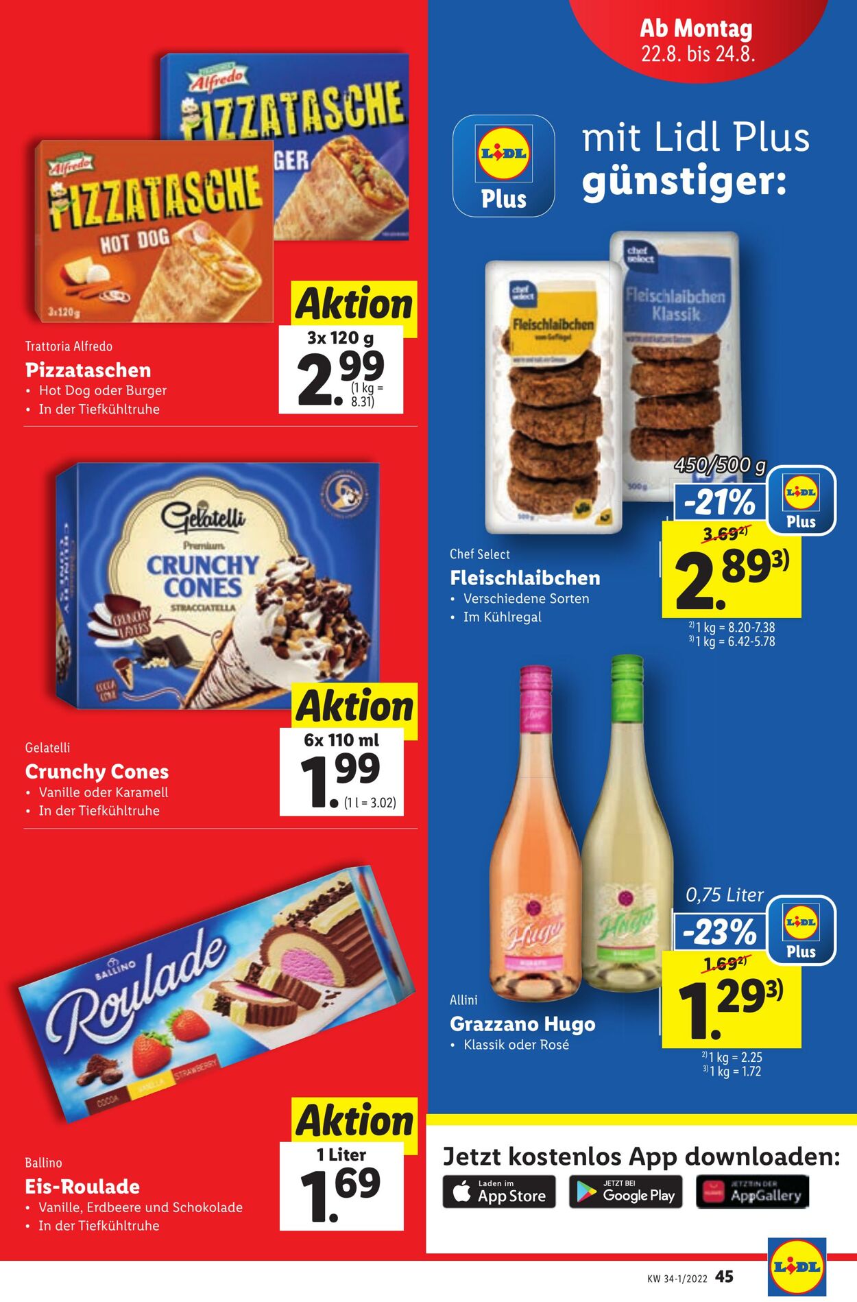 Prospekt Lidl 18.08.2022 - 24.08.2022