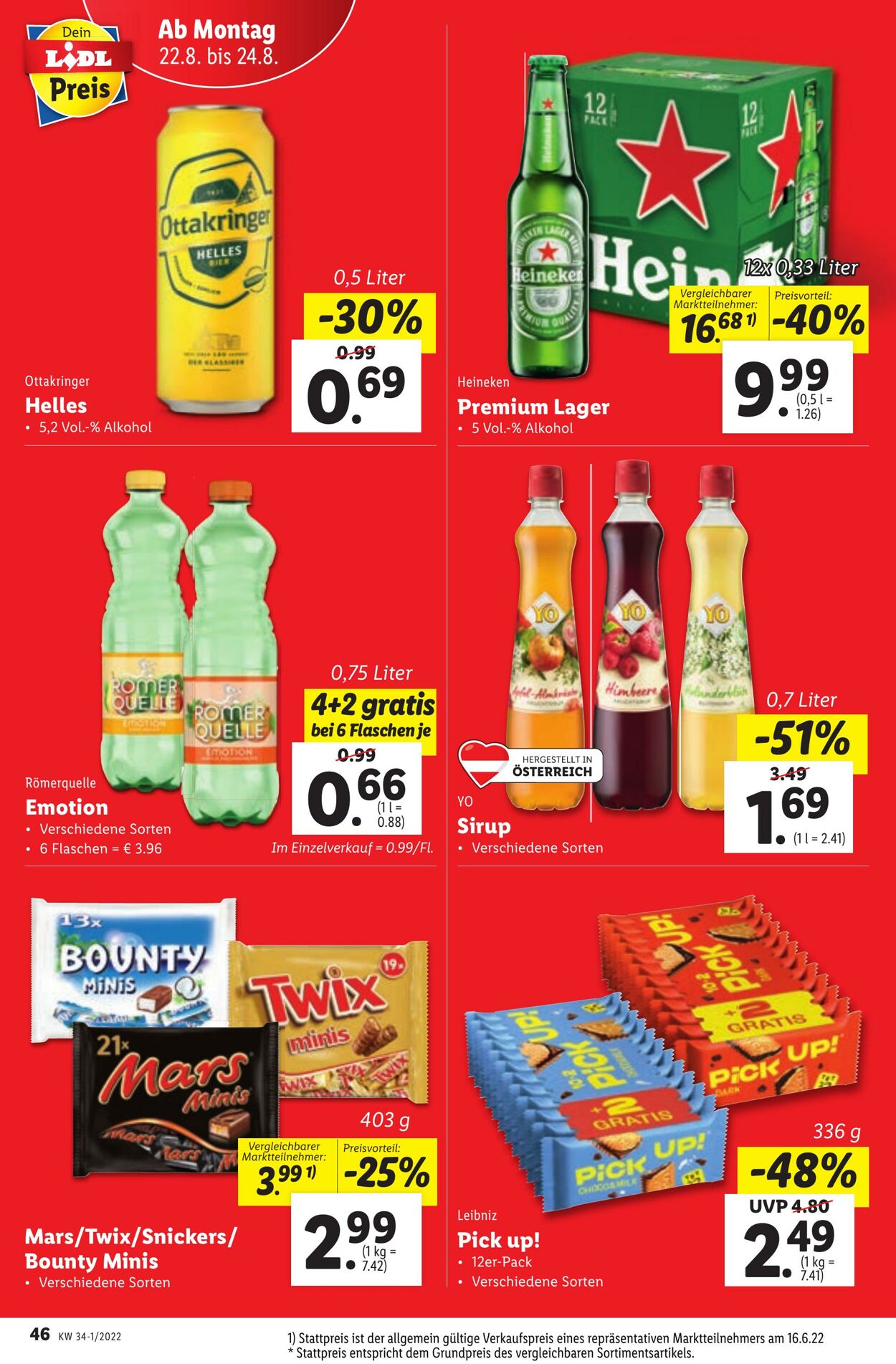 Prospekt Lidl 18.08.2022 - 24.08.2022