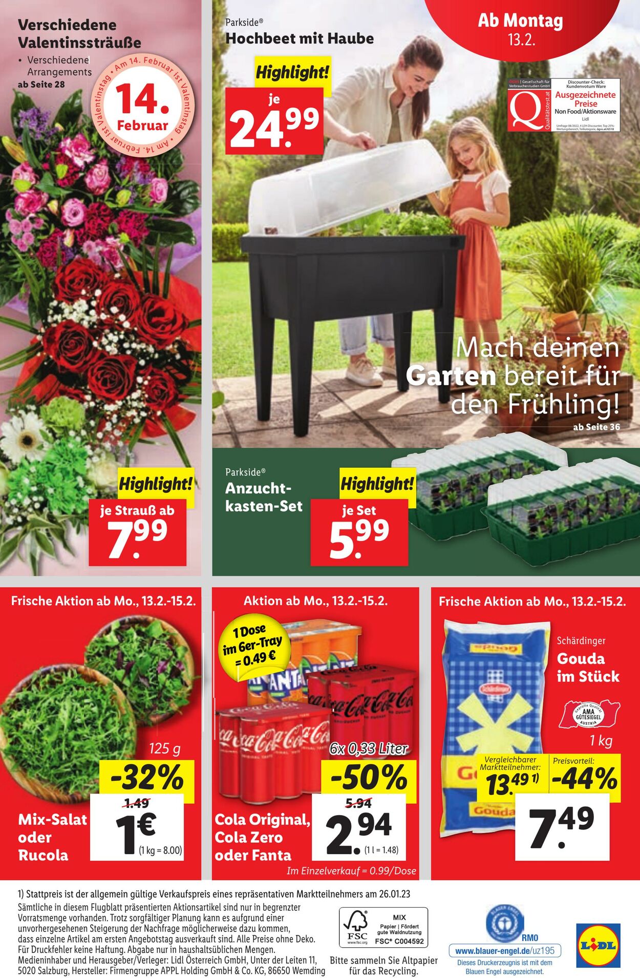 Prospekt Lidl 09.02.2023 - 15.02.2023