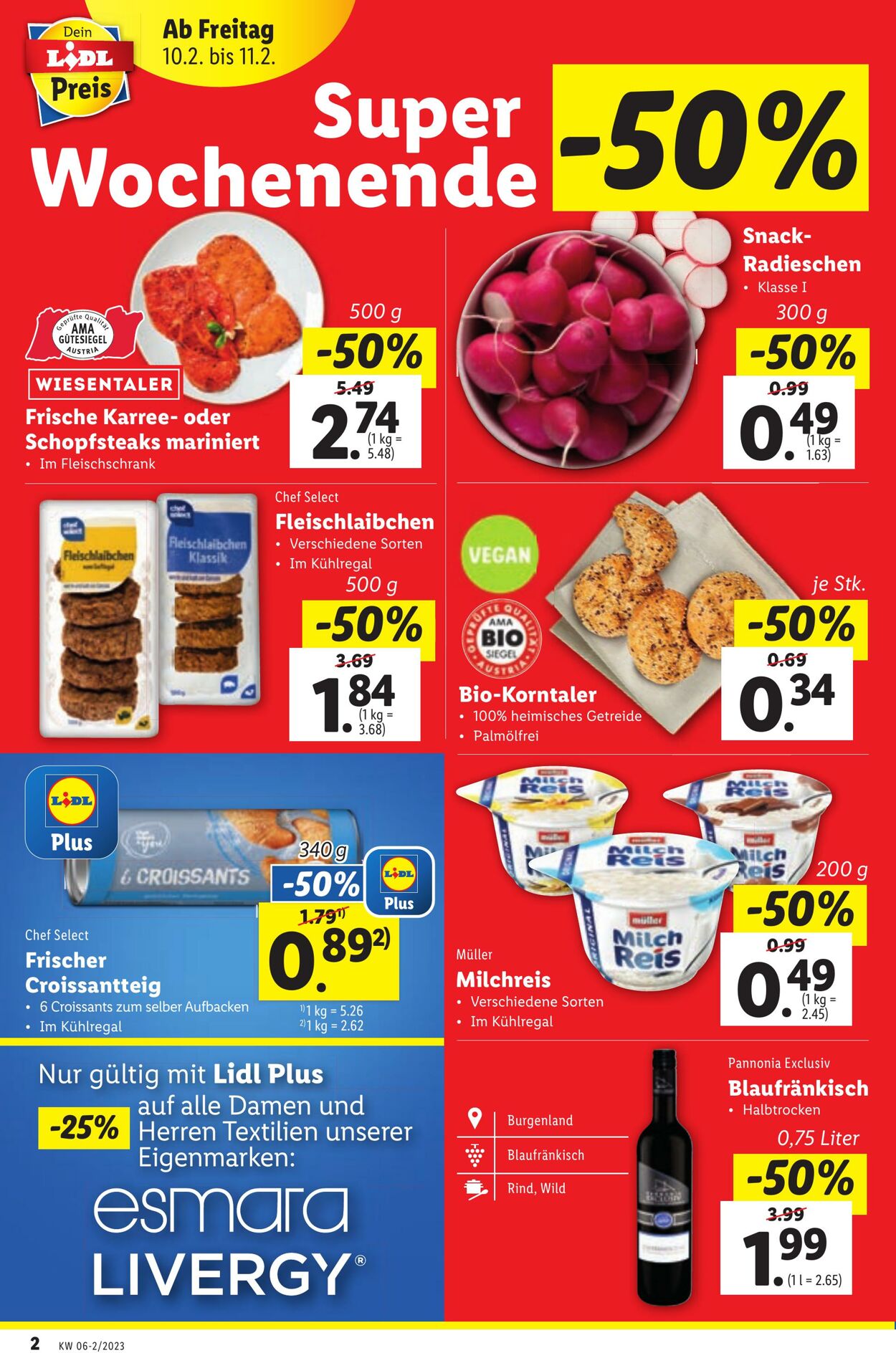 Prospekt Lidl 09.02.2023 - 15.02.2023