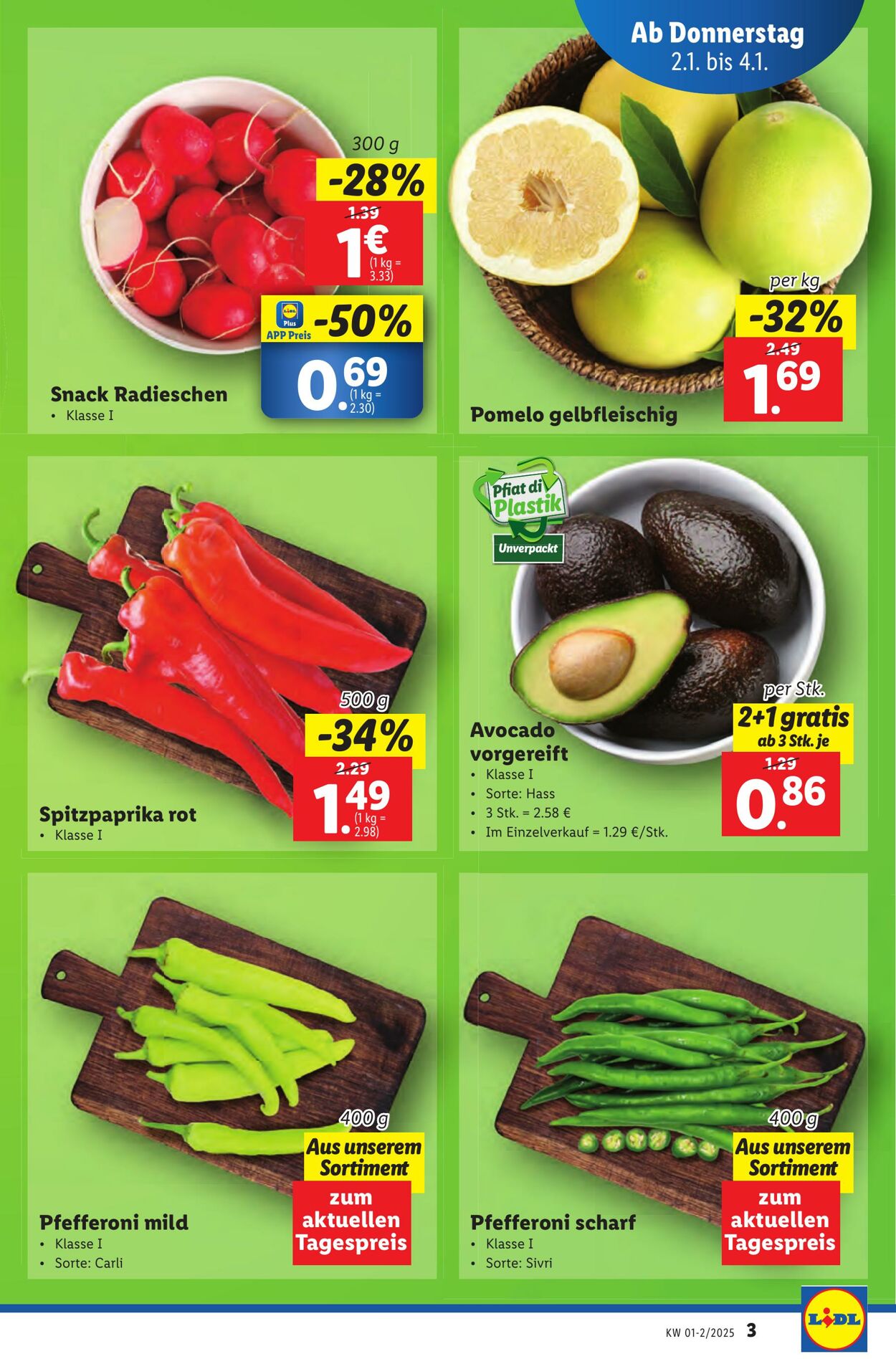 Prospekt Lidl 30.12.2024 - 31.12.2024