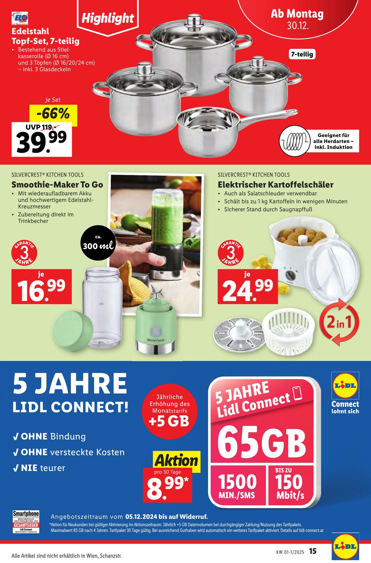 Prospekt Lidl 30.12.2024 - 31.12.2024