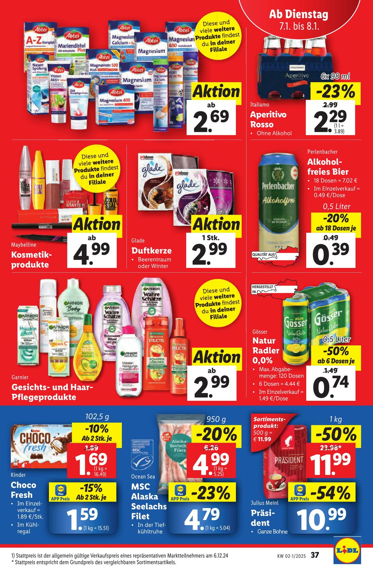 Prospekt Lidl 30.12.2024 - 31.12.2024