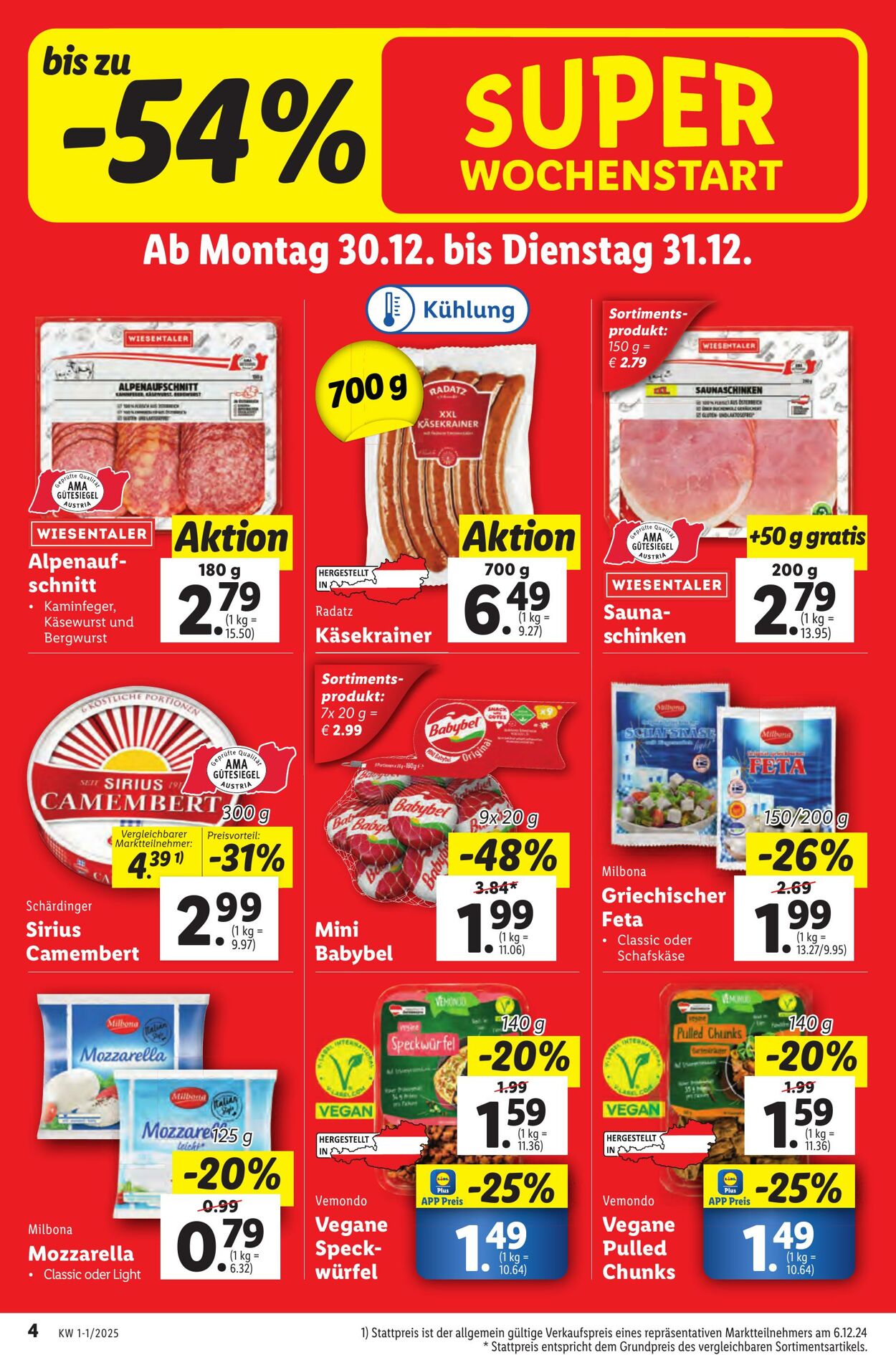 Prospekt Lidl 30.12.2024 - 31.12.2024