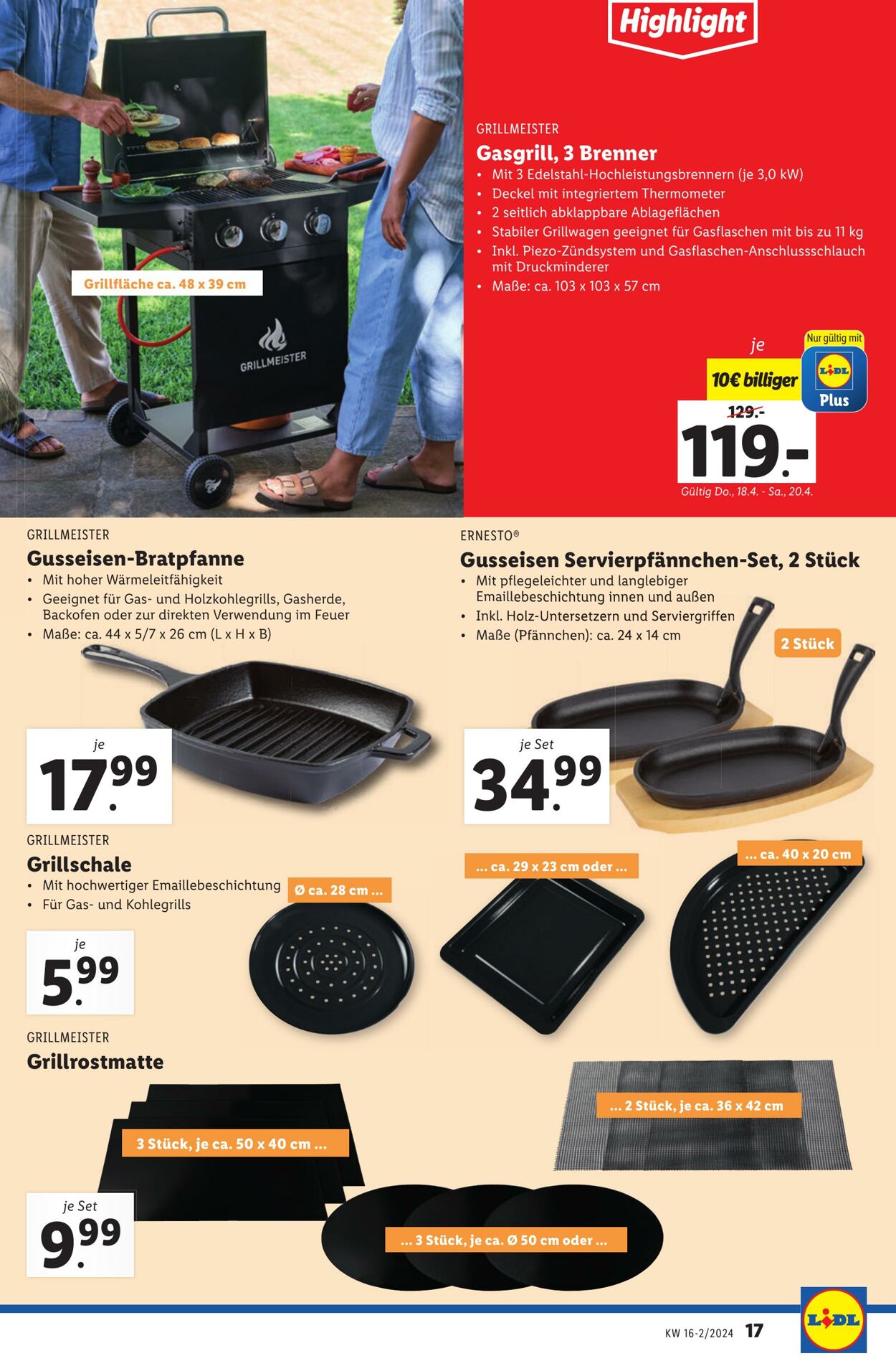 Prospekt Lidl 18.04.2024 - 24.04.2024