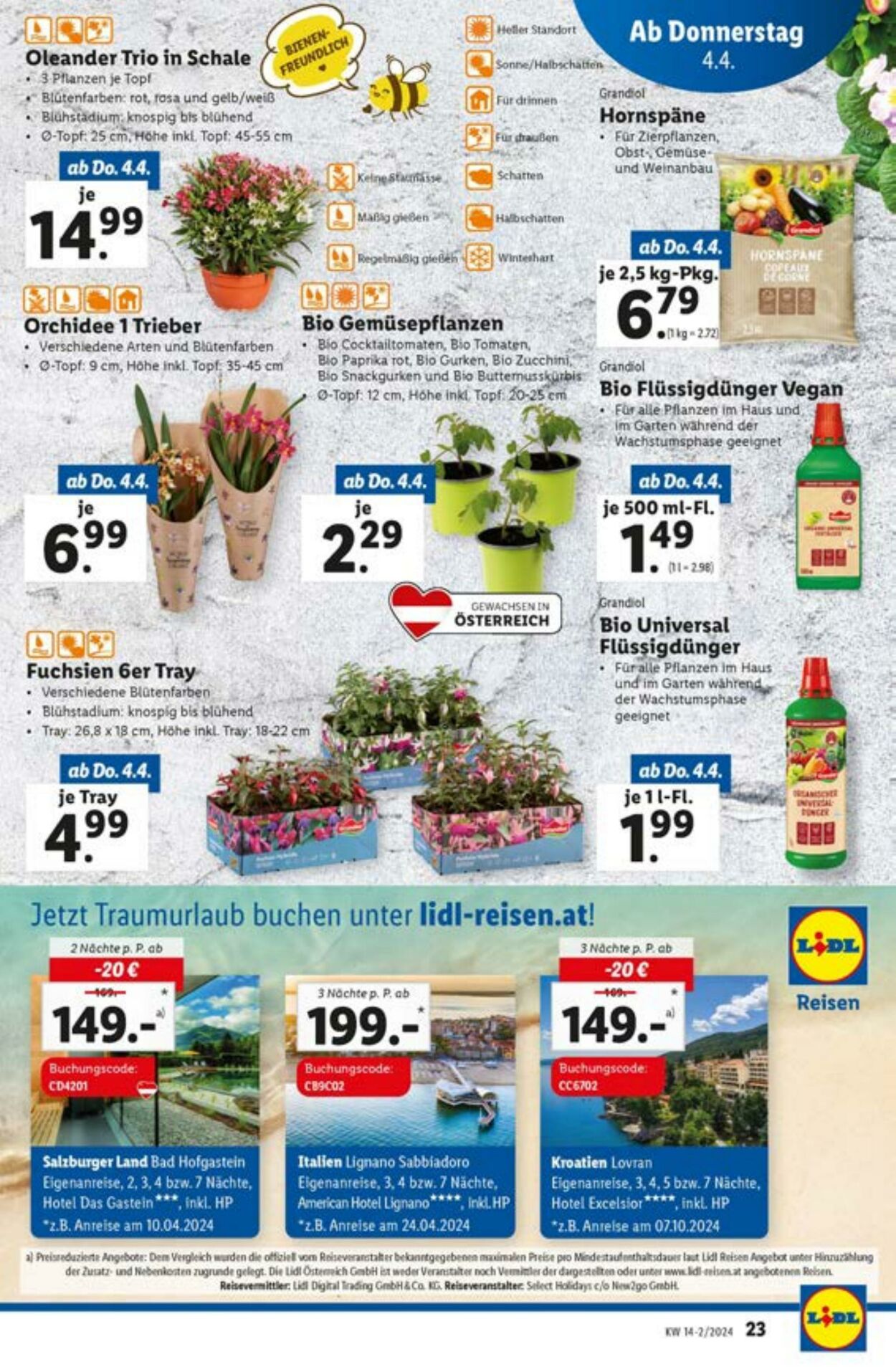 Prospekt Lidl 04.04.2024 - 06.04.2024