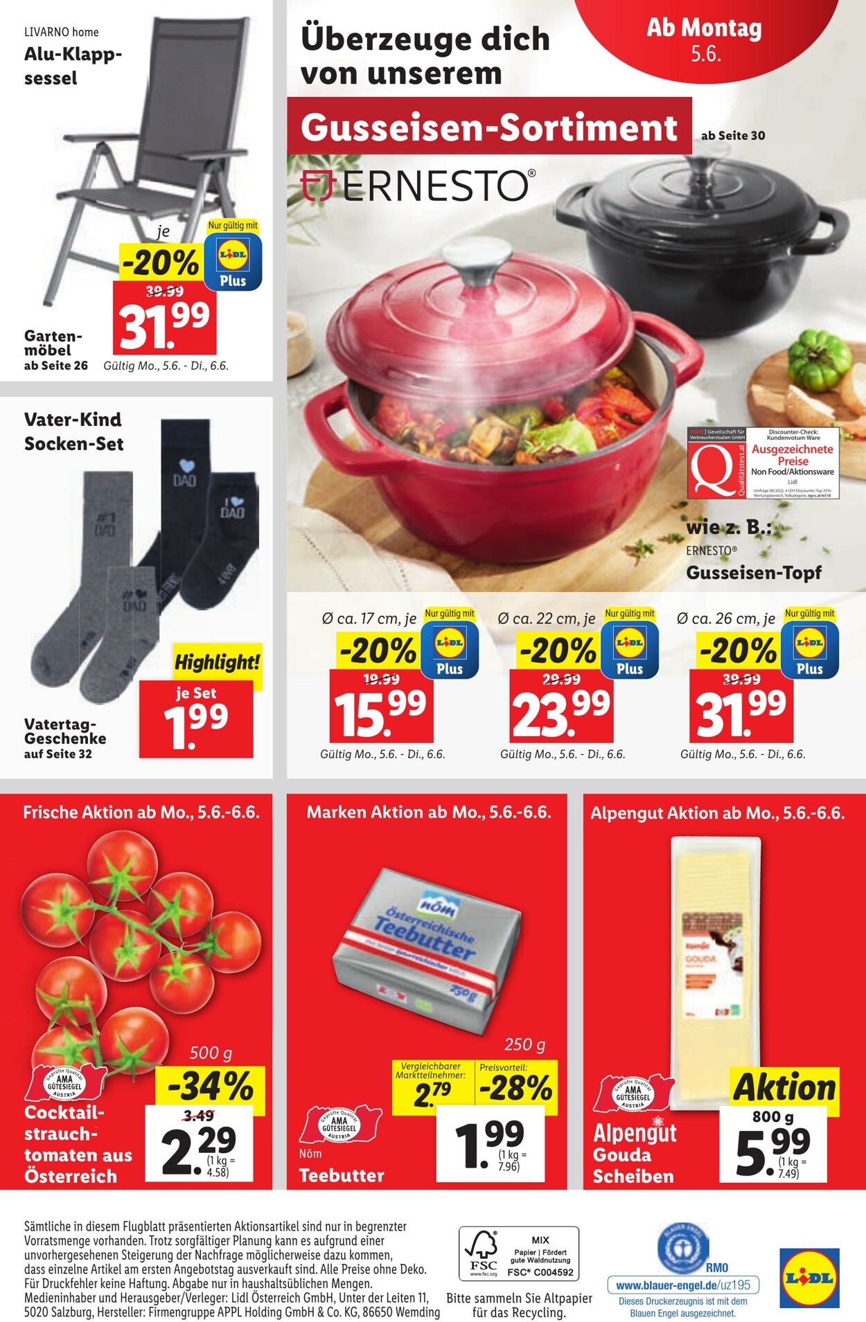 Prospekt Lidl 01.06.2023 - 06.06.2023