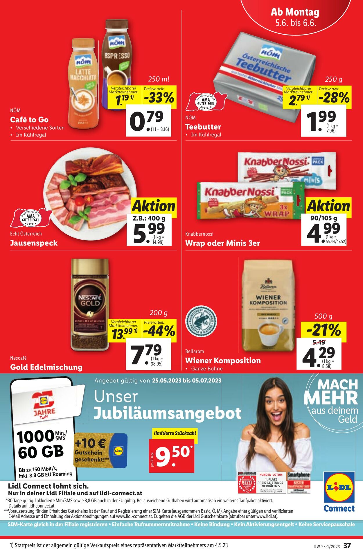 Prospekt Lidl 01.06.2023 - 06.06.2023