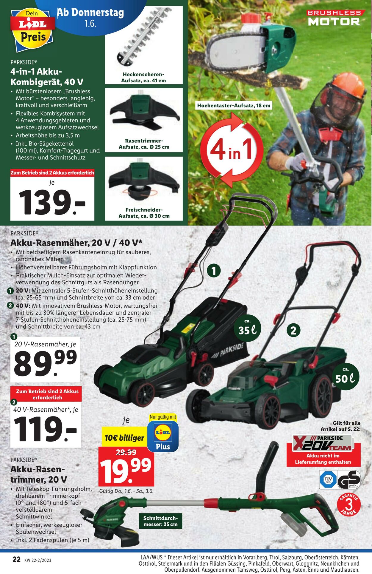 Prospekt Lidl 01.06.2023 - 06.06.2023