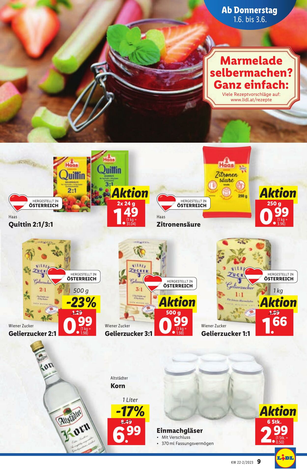 Prospekt Lidl 01.06.2023 - 06.06.2023