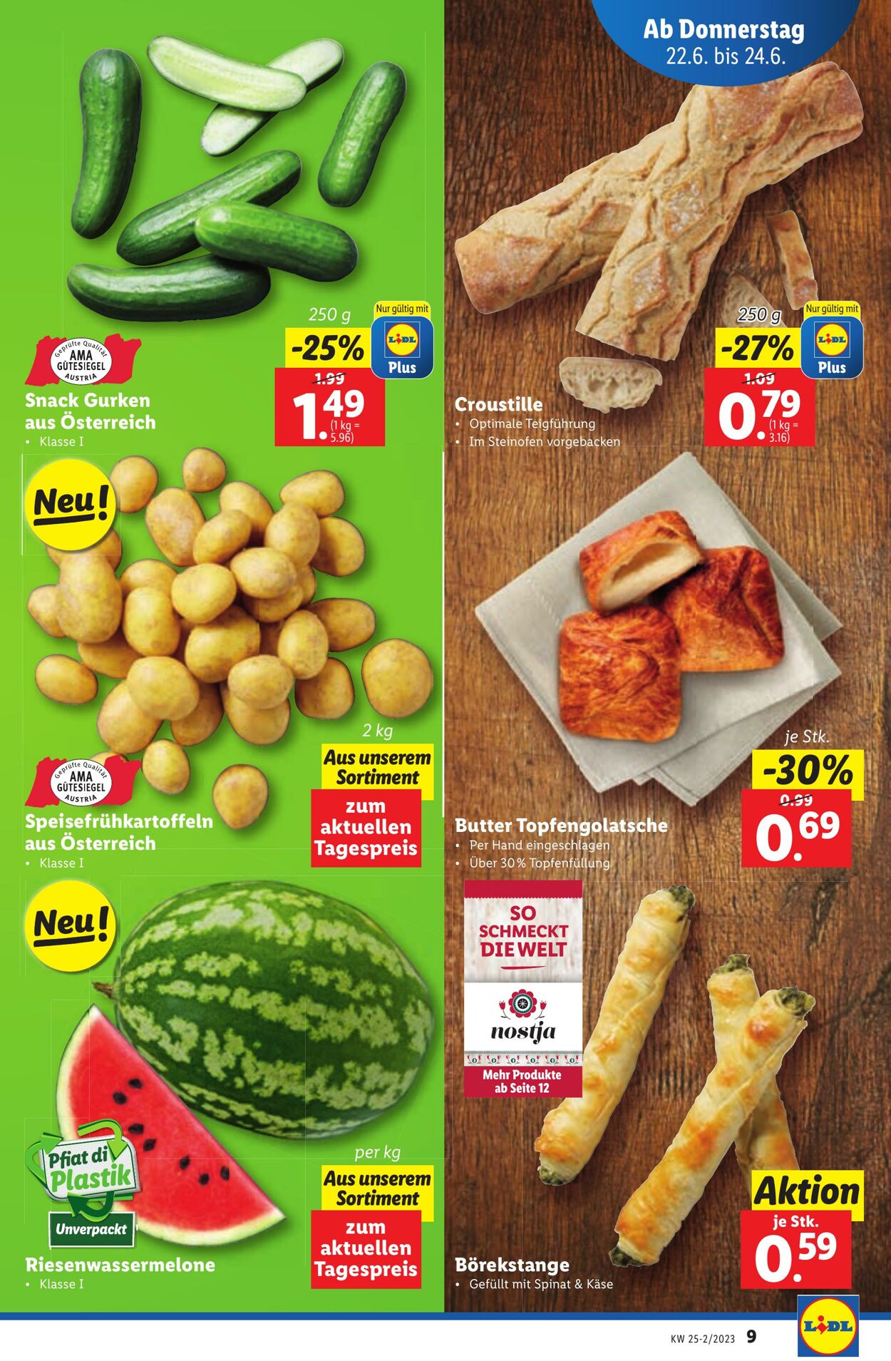 Prospekt Lidl 22.06.2023 - 28.06.2023