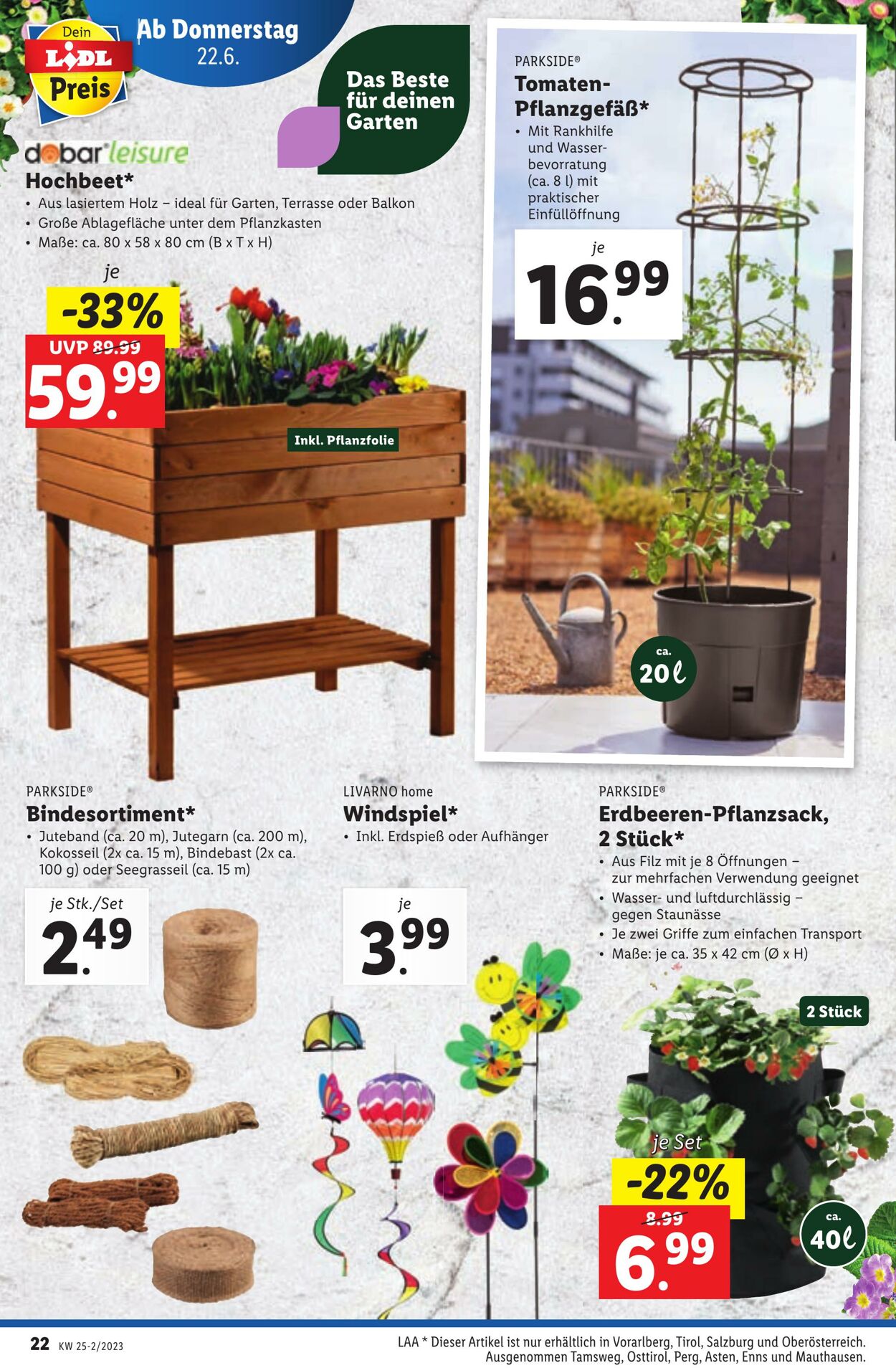 Prospekt Lidl 22.06.2023 - 28.06.2023