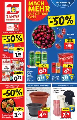 Prospekt Lidl 22.06.2023 - 28.06.2023