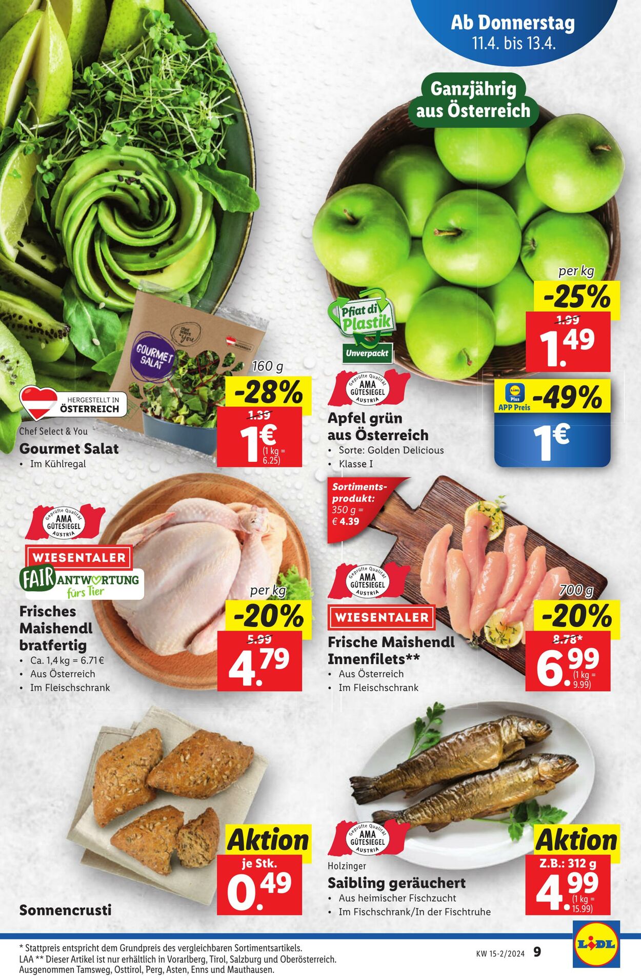 Prospekt Lidl 11.04.2024 - 17.04.2024