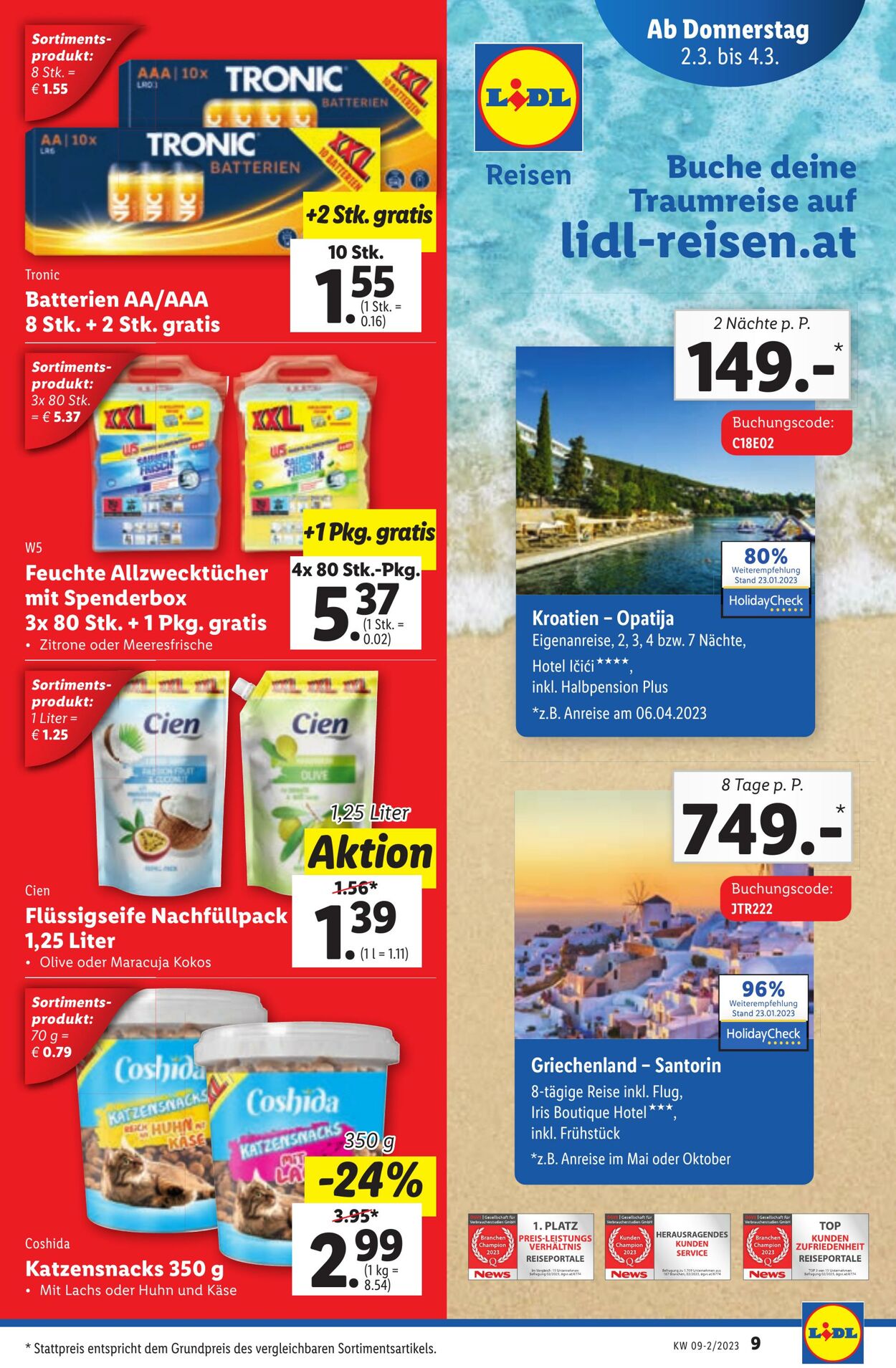 Prospekt Lidl 02.03.2023 - 08.03.2023