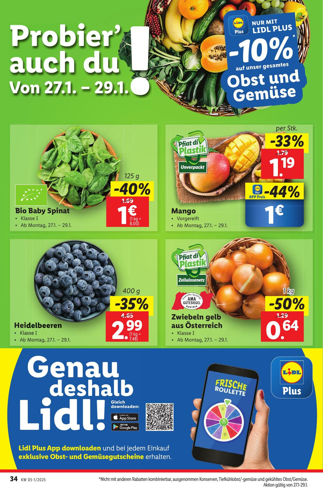 Prospekt Lidl 23.01.2025 - 29.01.2025