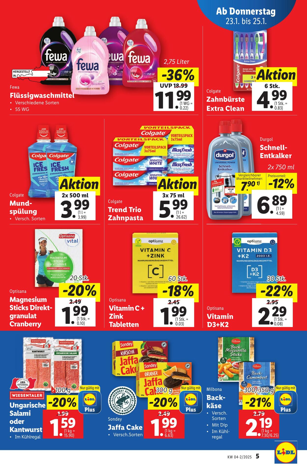 Prospekt Lidl 23.01.2025 - 29.01.2025