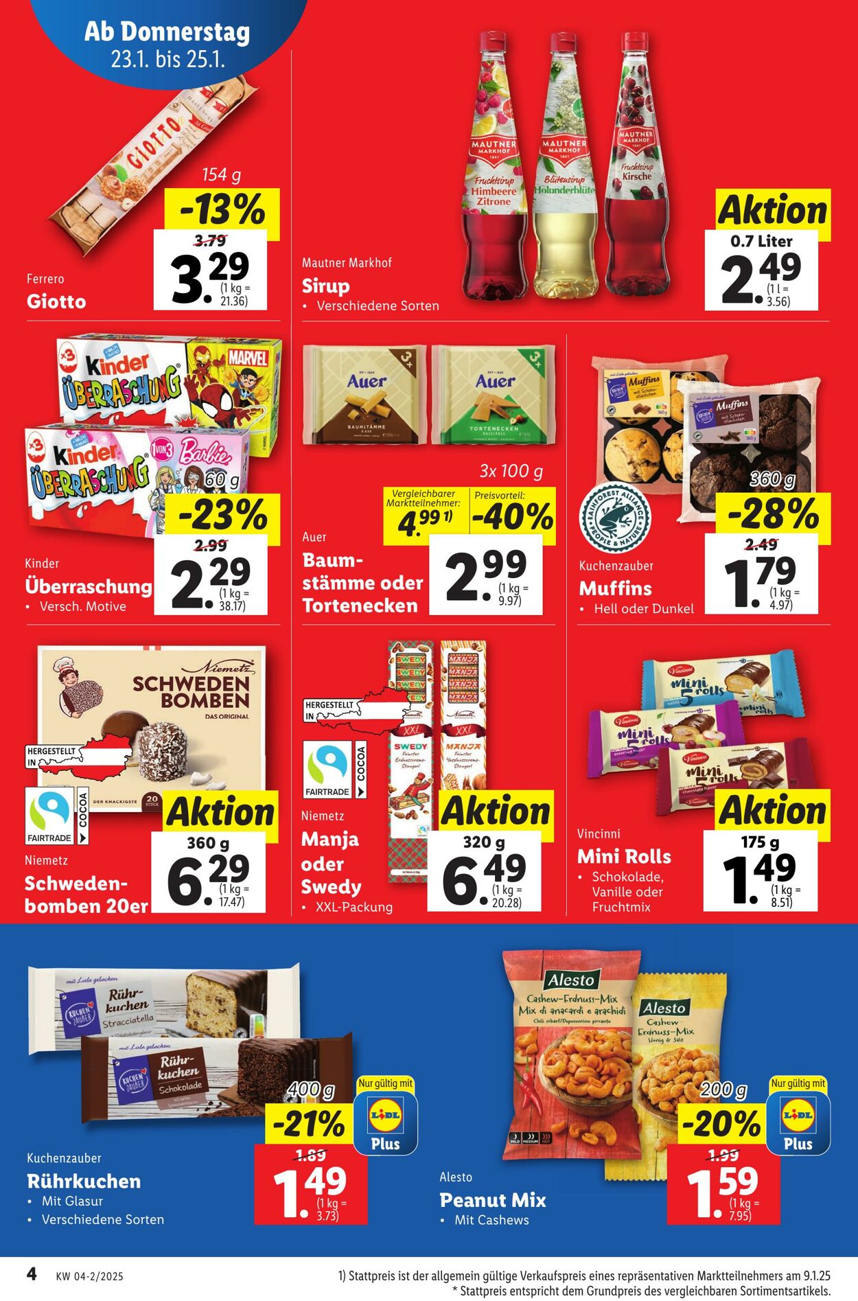 Prospekt Lidl 23.01.2025 - 29.01.2025