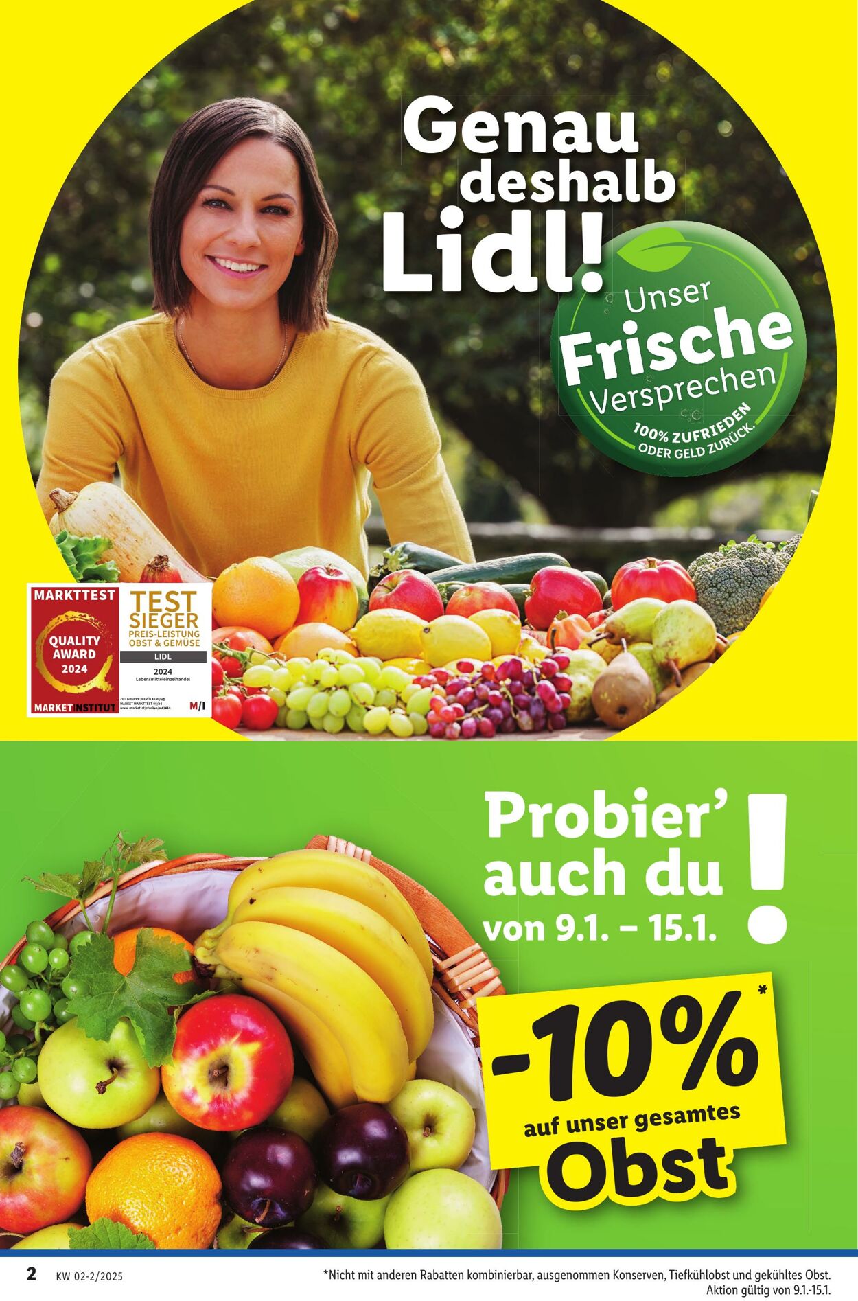 Prospekt Lidl 09.01.2025 - 15.01.2025